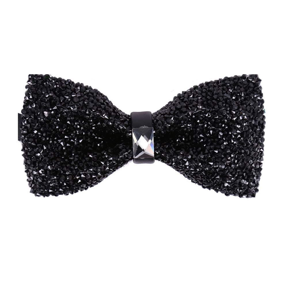 Men's Bow Tie Rhinestone Bow Tie For Party Wedding Night Club (3)