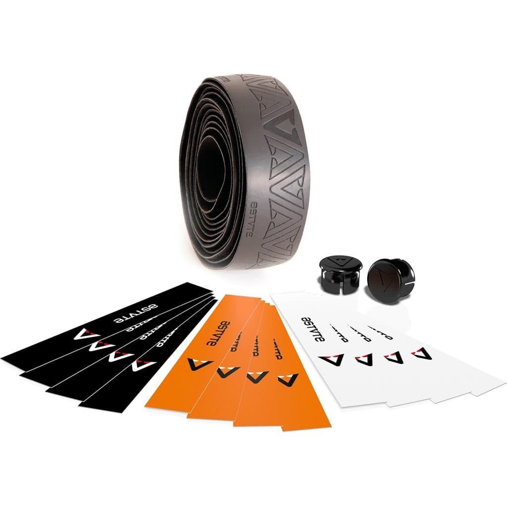 Bartape Dark Race Handlebar – Black/Orange/White, One Size