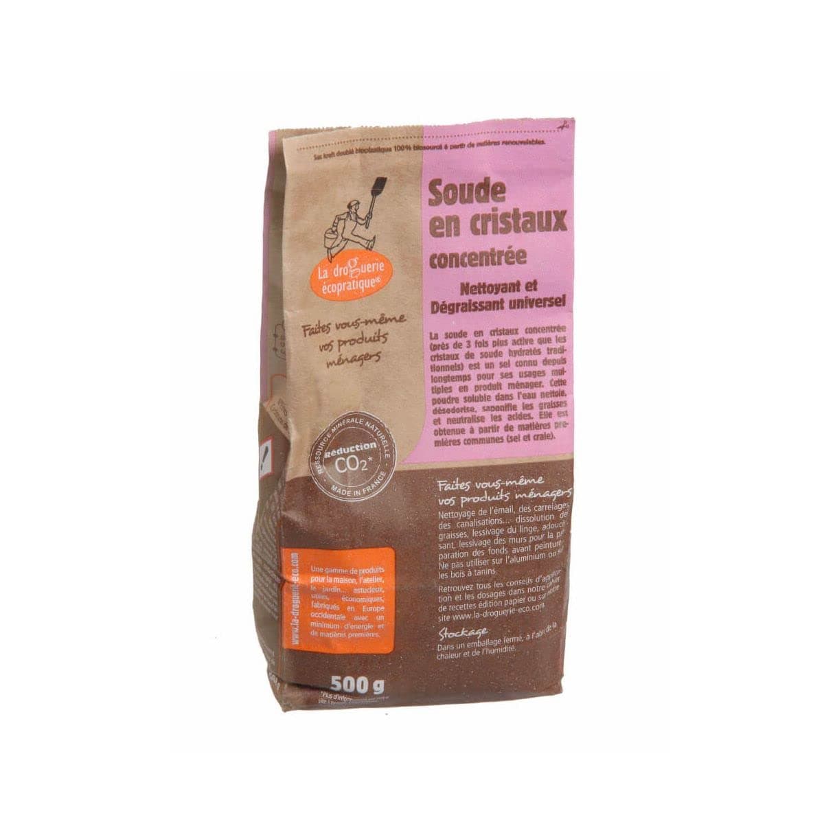 Kristal Soda 1kg, Liquid, Hypoallergenic, Unscented, 1000ml, 3 Pack