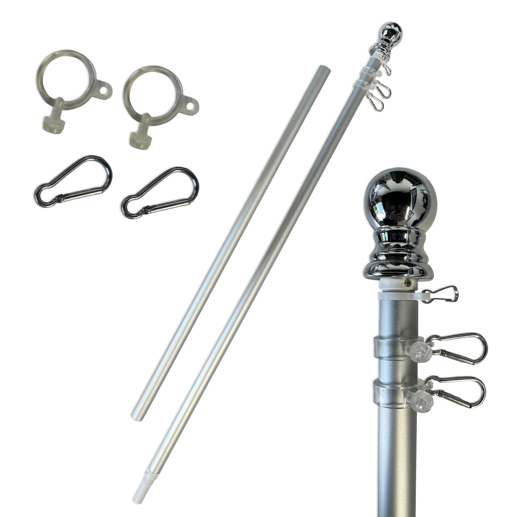 6 Foot Spinning Flag Pole