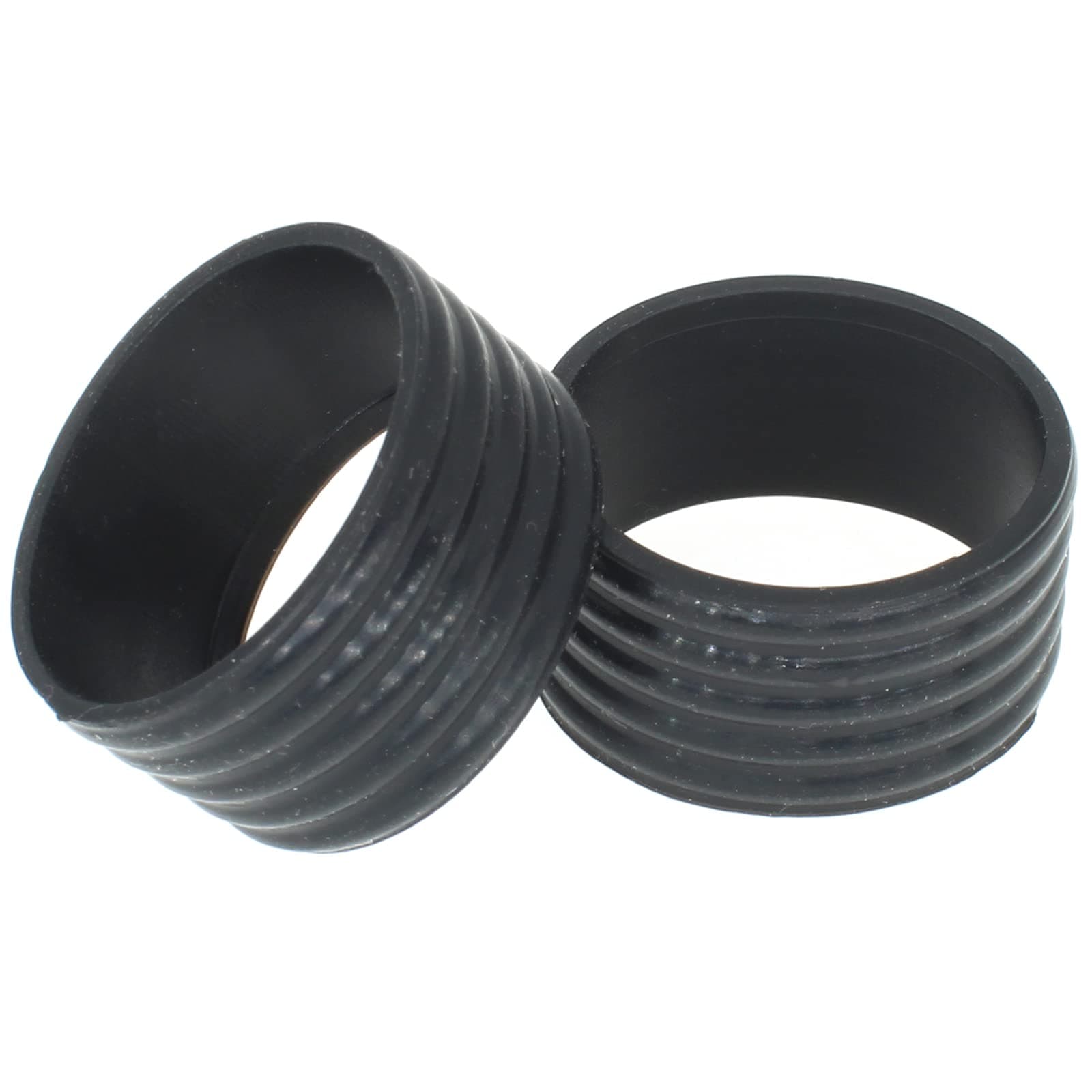 FDXGYH Tennis Racquet Grips Tennis Racket Grip Band Rubber Ring with Non-Slip Badminton Tennis Absorbent Overgrip in Place, Black