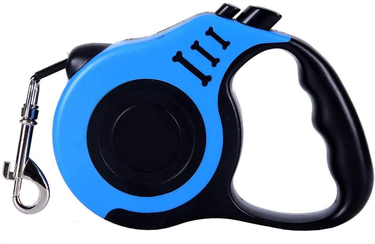 Retractable Dog Leash 5M, Automatic Comfortable Long Dog Leash for Pet Training, Walking, Running, Suitable for Small/Medium Dog, Puppy and Cat