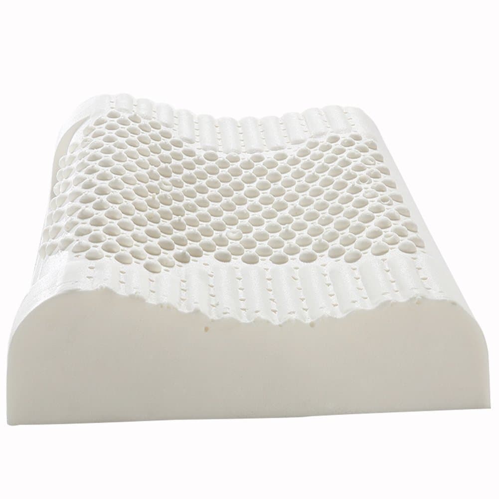 XingFuRenJia Latex pillows, removable, velvet, standard (60x 40x12)