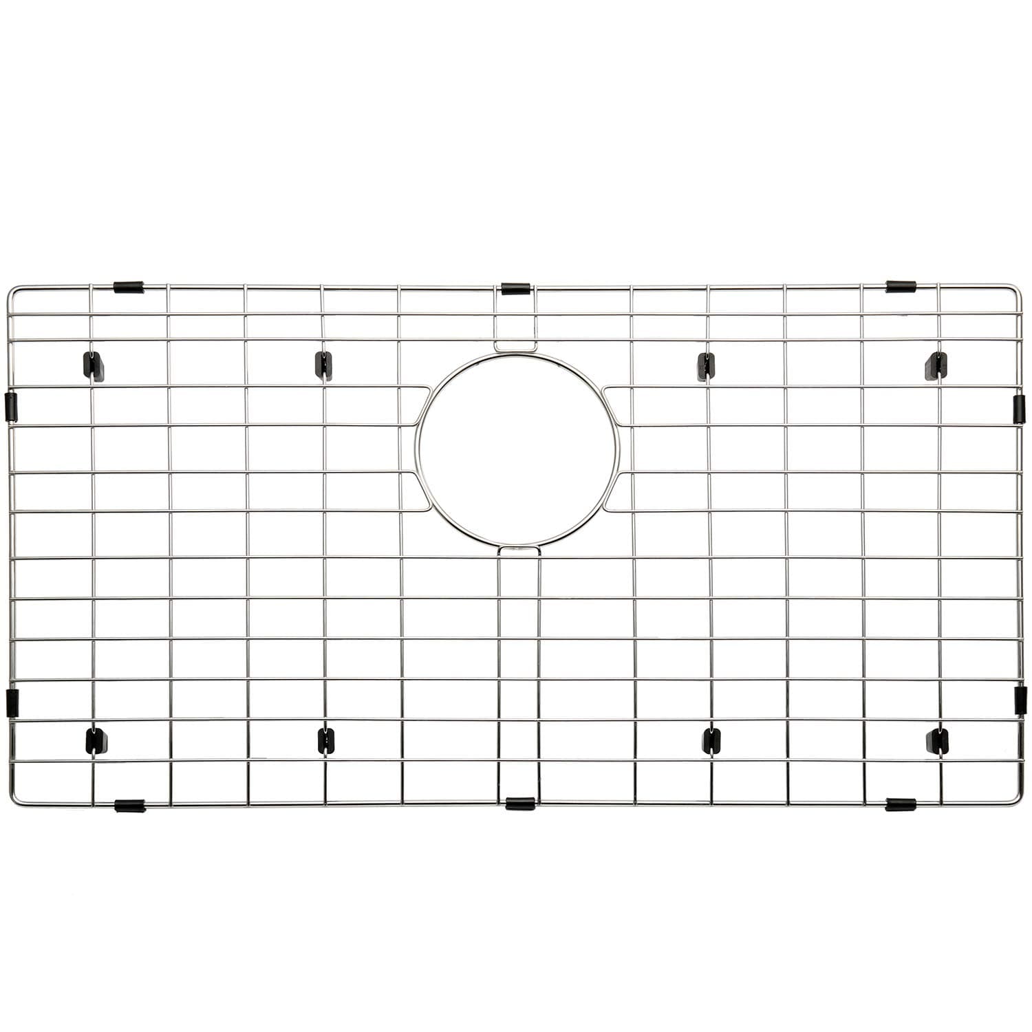 26-1/4" X 14-1/4" Sink Protector, Rear Drain with Corner Radius 3/8", NLW2715R