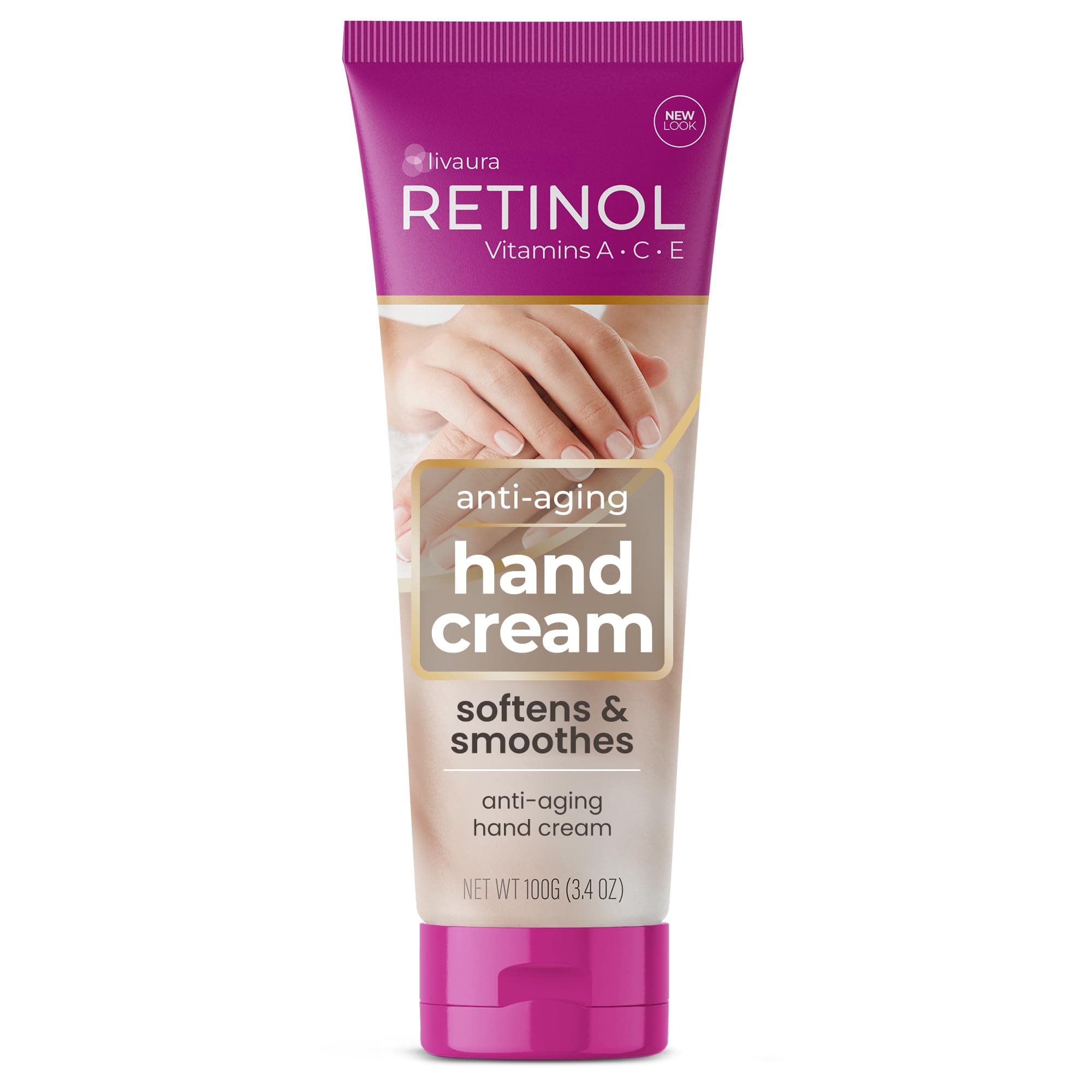 Anti-Aging Hand Cream – The Original Retinol Brand For Younger Looking Hands –Rich, Velvety Hand Cream Conditions & Protects Skin, Nails & Cuticles – Vitamin A Minimizes Age’s Effect on Skin