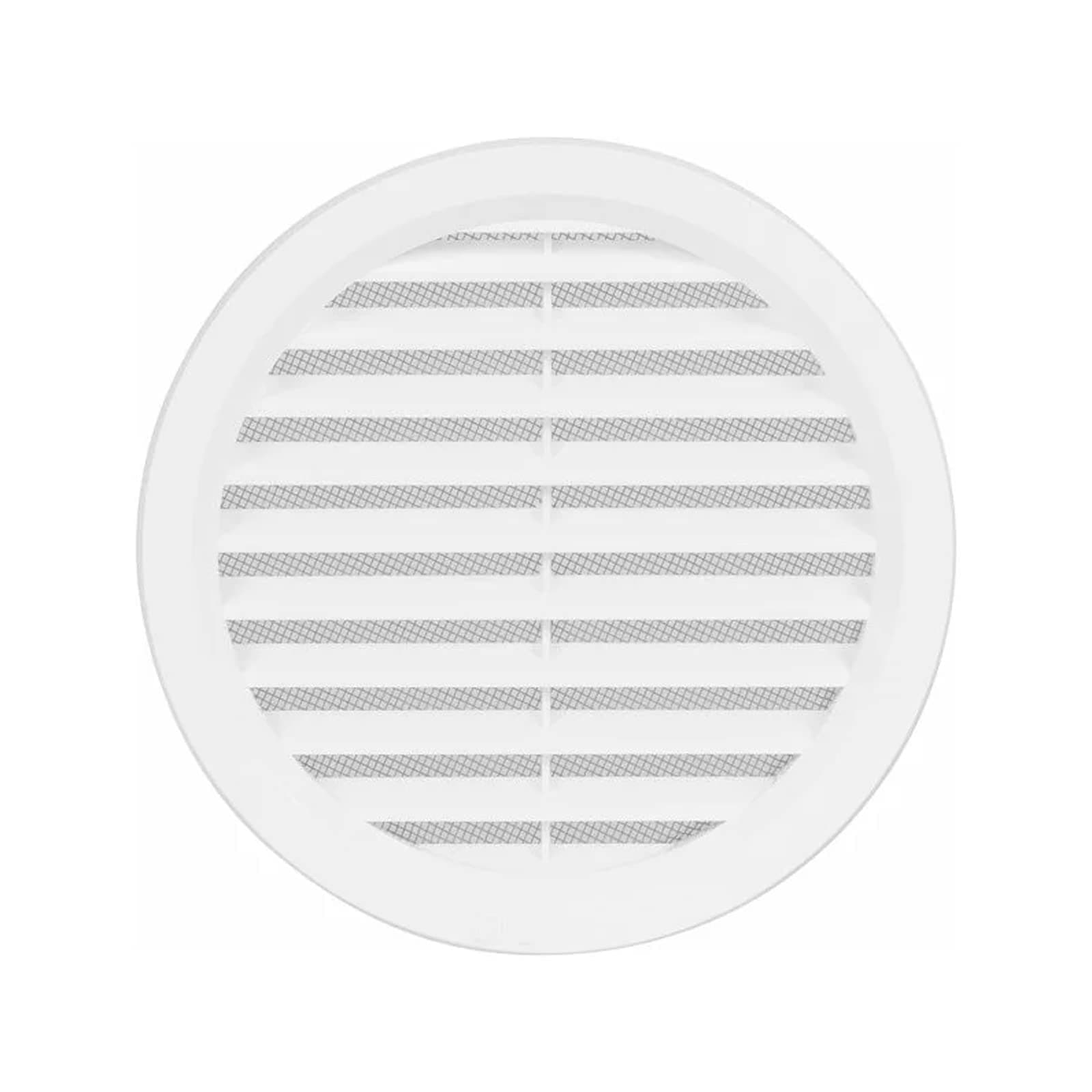 Mini Circle Air Vent Grille Cover 70mm(2.75inch) Ducting White Ventilation Cover High Quality ASA Plastic