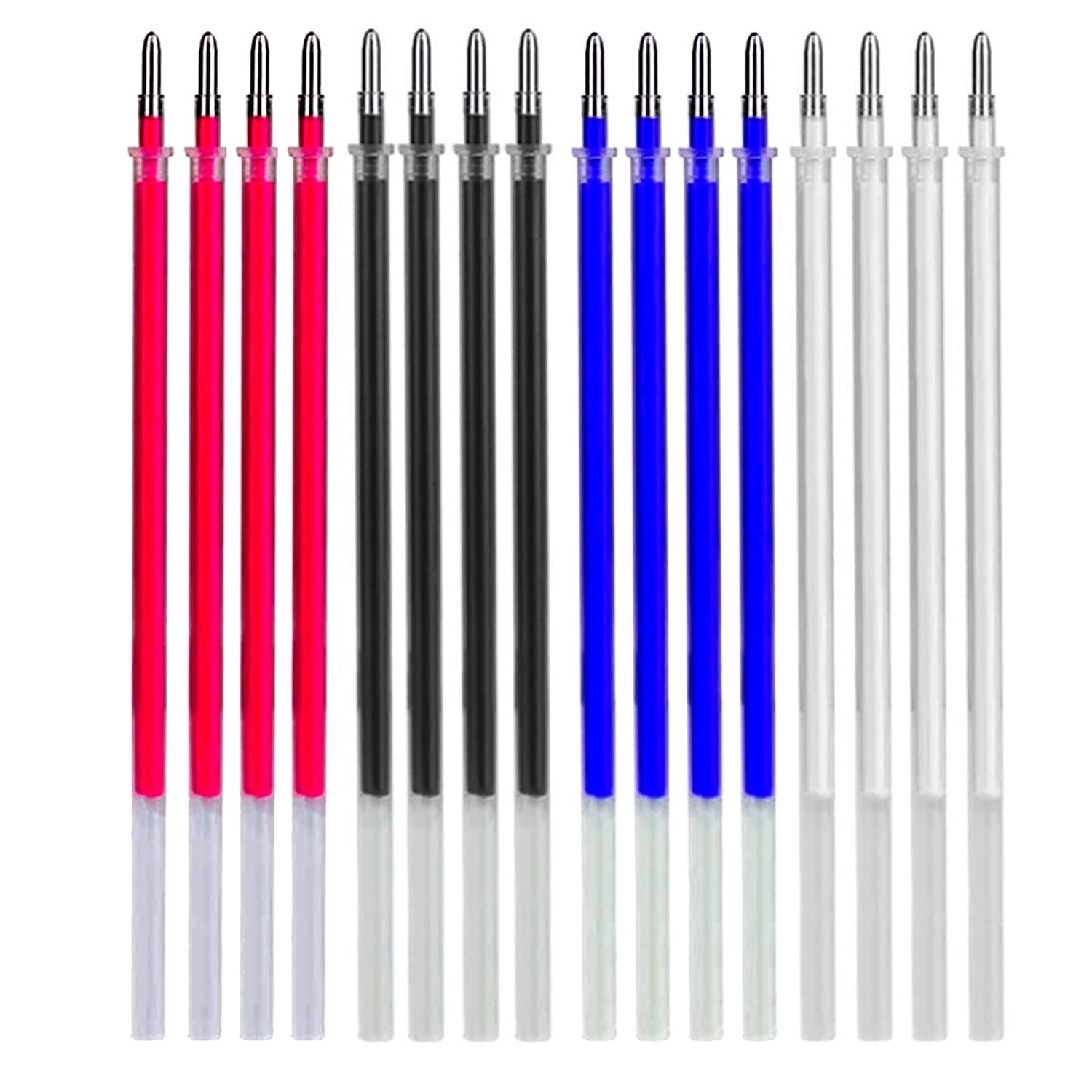 Heat Erasable Fabric Marking Refills for Tailors Sewing Steam Marker Quilting Dressmaking Embroidery Craft Erasable Refills for Fabric Pack of 12 Pices (Multicolor)