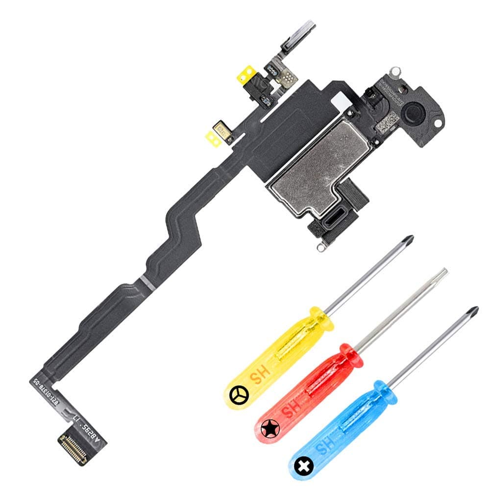 Earspeaker Light Sensor Flex Cable Incl Mic Compatible with iPhone XS Max 6.5 inch incl. Screwdriver