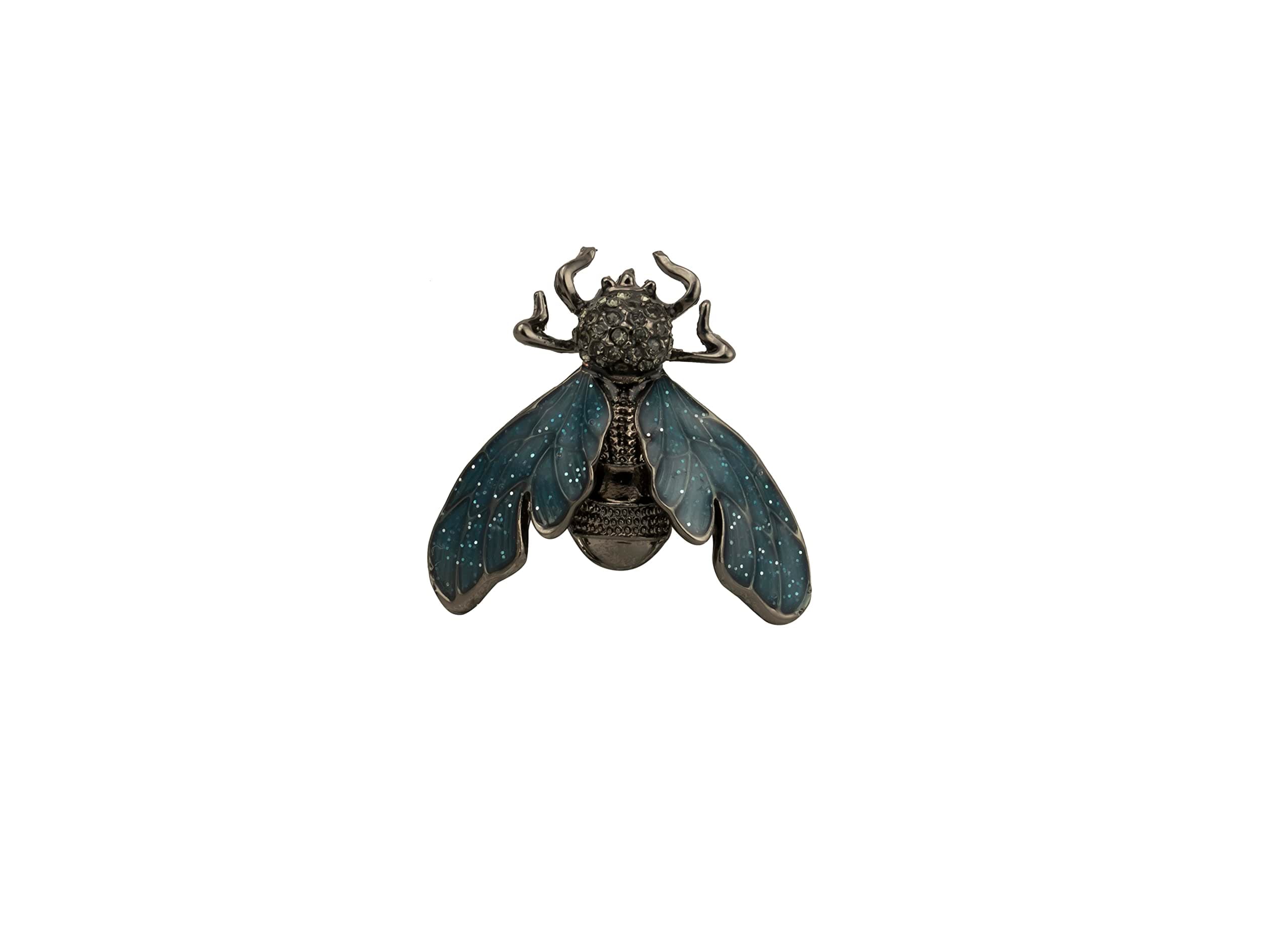 Dark Emerald Bee Brooch, Suit Stud, Shirt Studs, Lapel Pin Accessories for Men Women