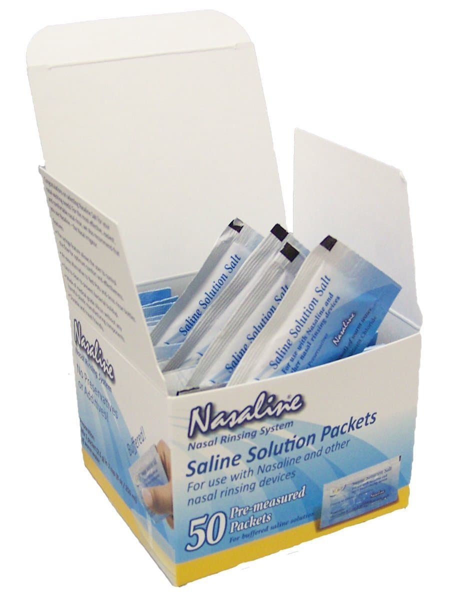 Squip Nasaline (ナサリン) 専用 精製塩 50包入