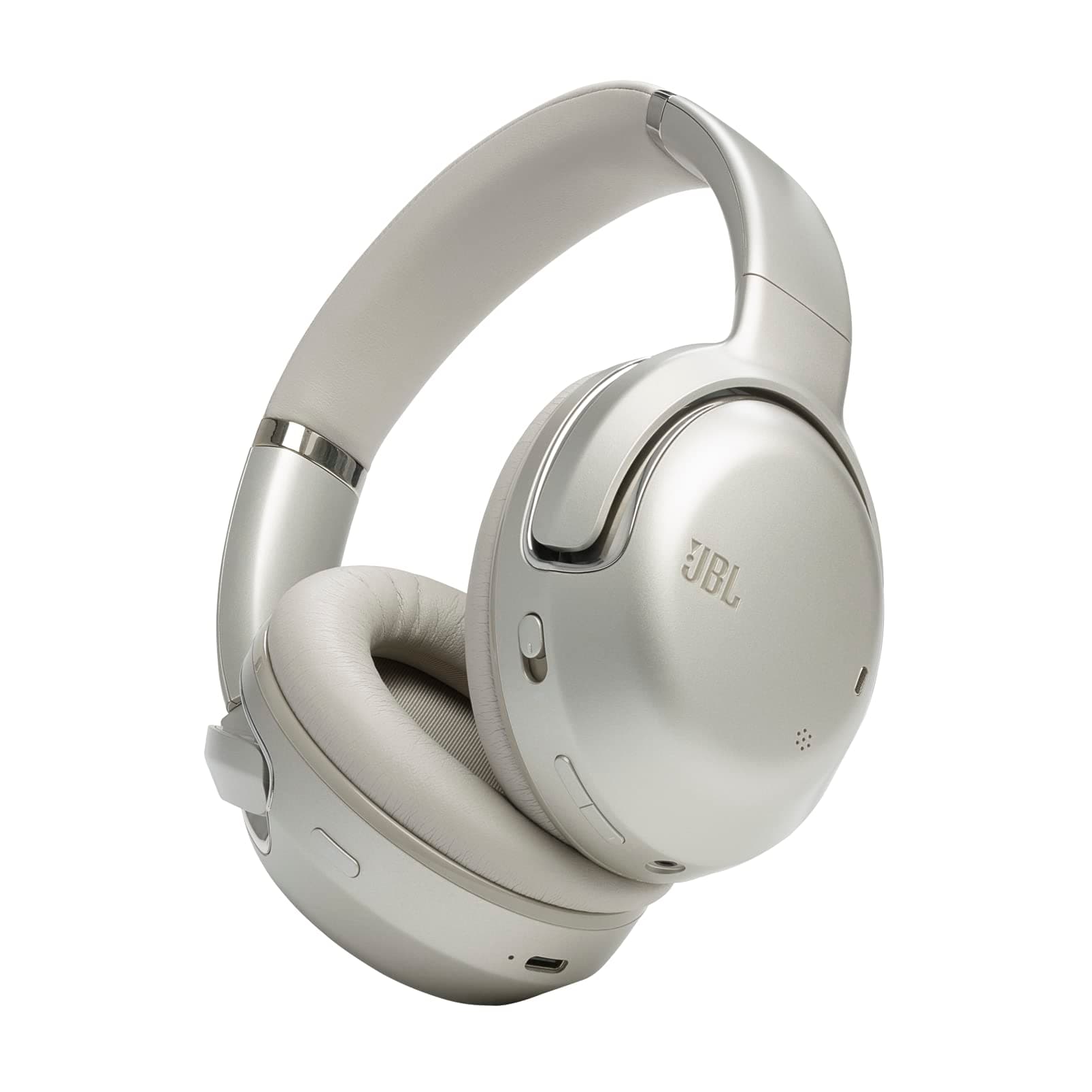 JBL Tour One M2 Wireless Over-Ear Headphones with Noise-Cancelling Technology and up to 50 Hours of Battery Life, Champagne