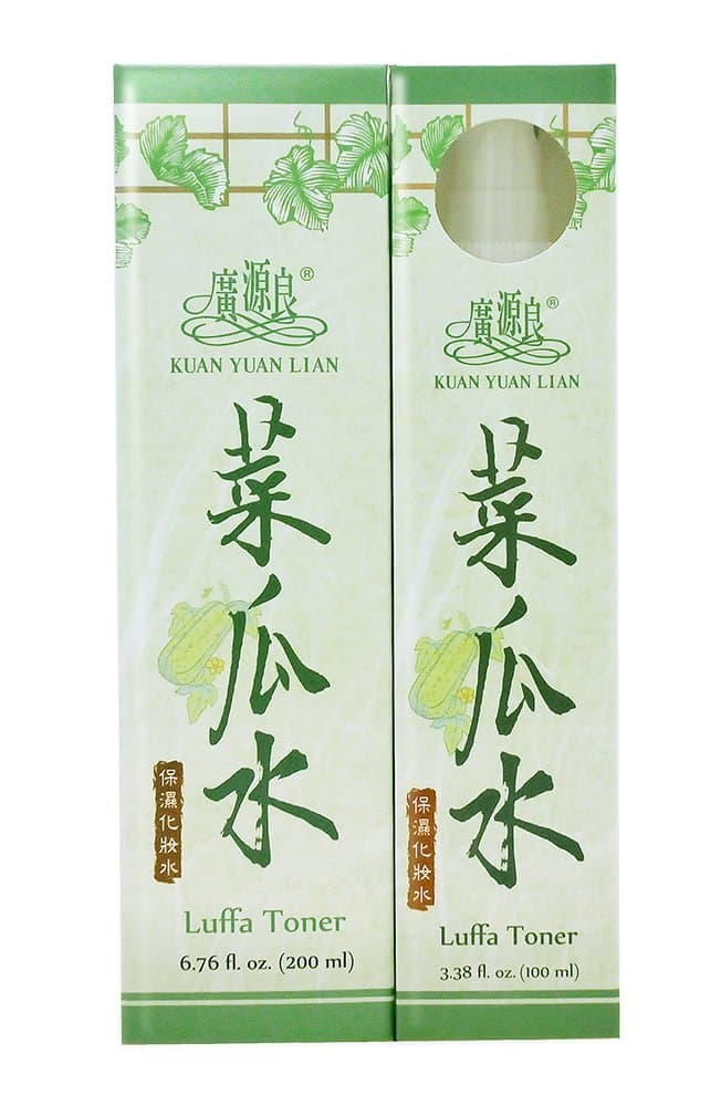 Kuan Yuan Lian Luffa Toner Spray (2 bottles, 200ml+100ml)
