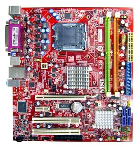 MSI SKT-775 G31M3-F Motherboard