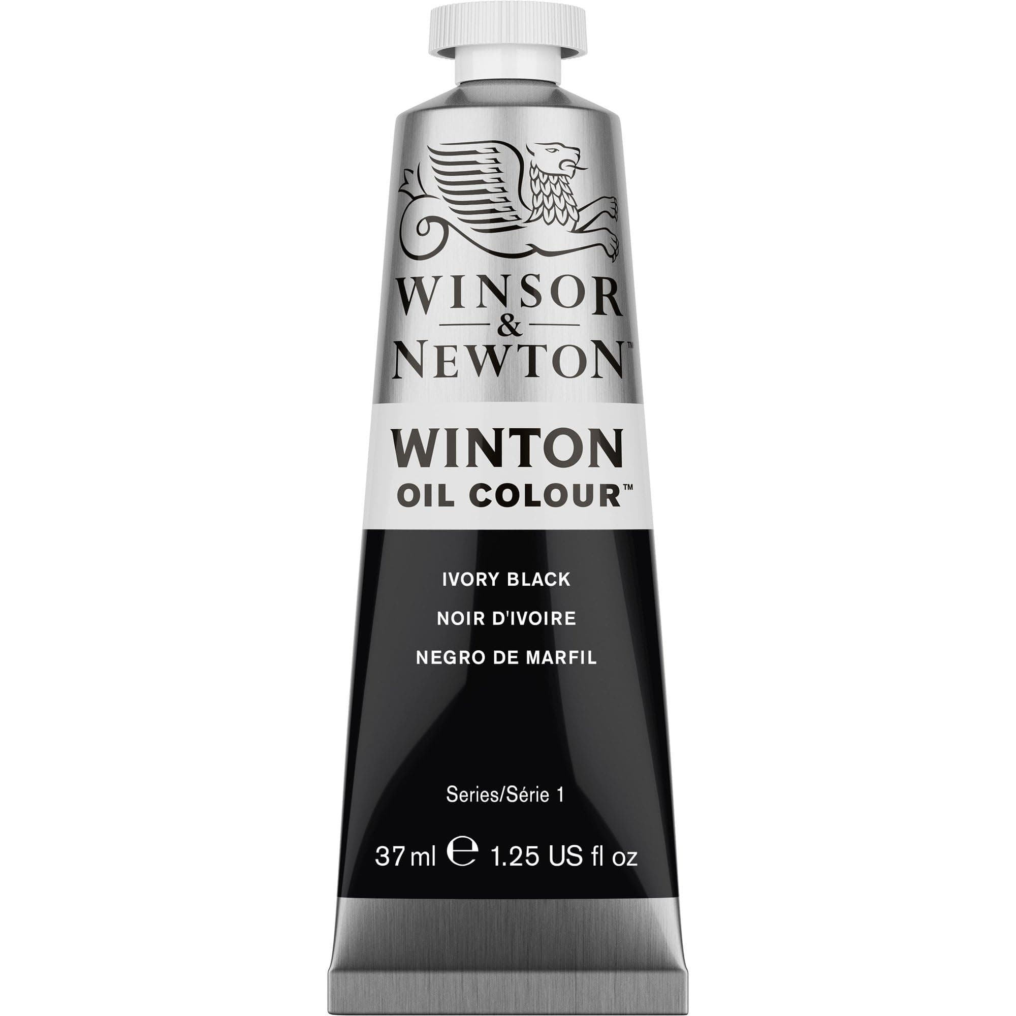 Winsor & Newton ウィントン オイルカラーチューブ 37-ml Tube ブラック 1414331