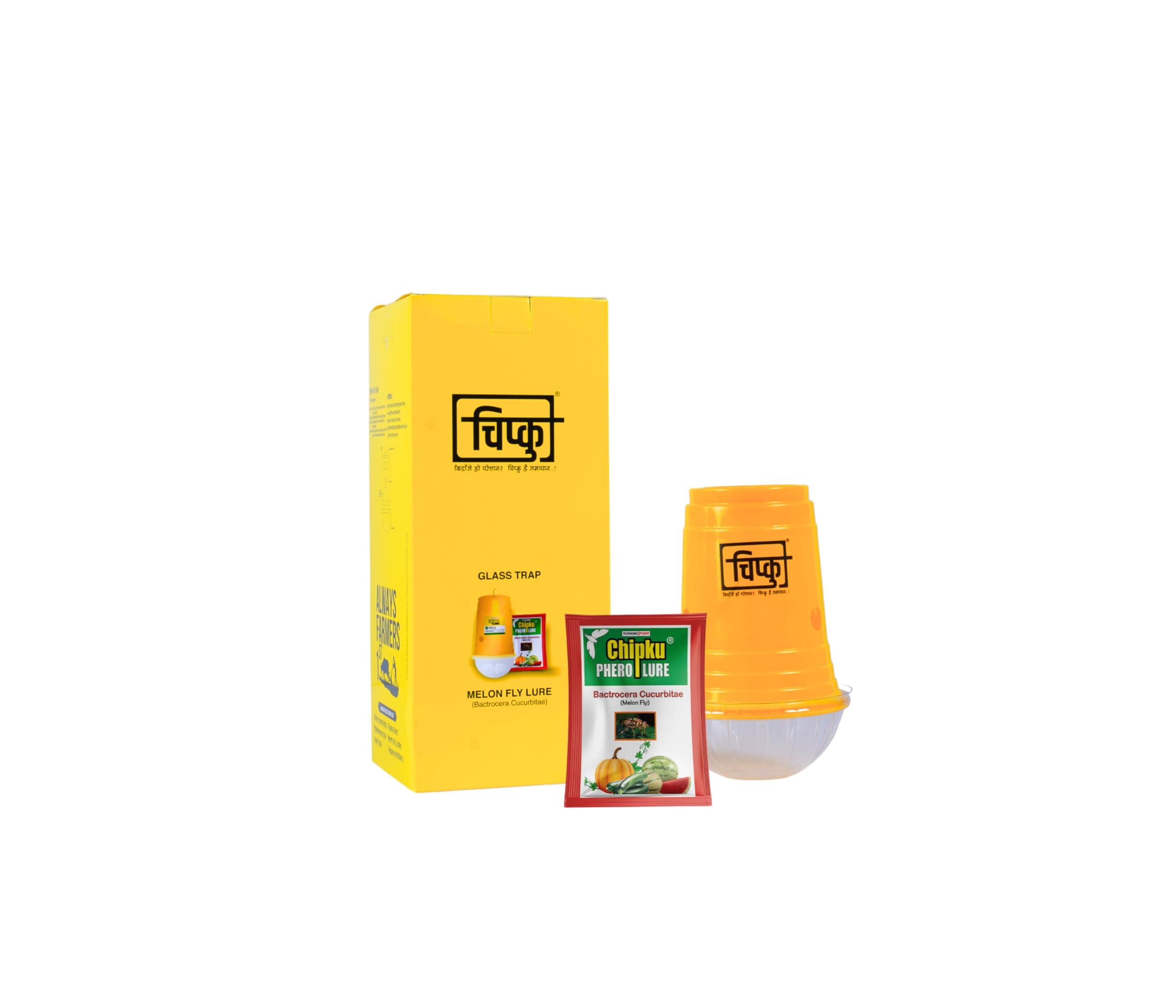 - Melon Fly Bactocera Cucurbitae Pheromone Trap Eco Trap with Melon Fly Lure Pack of 10 Green