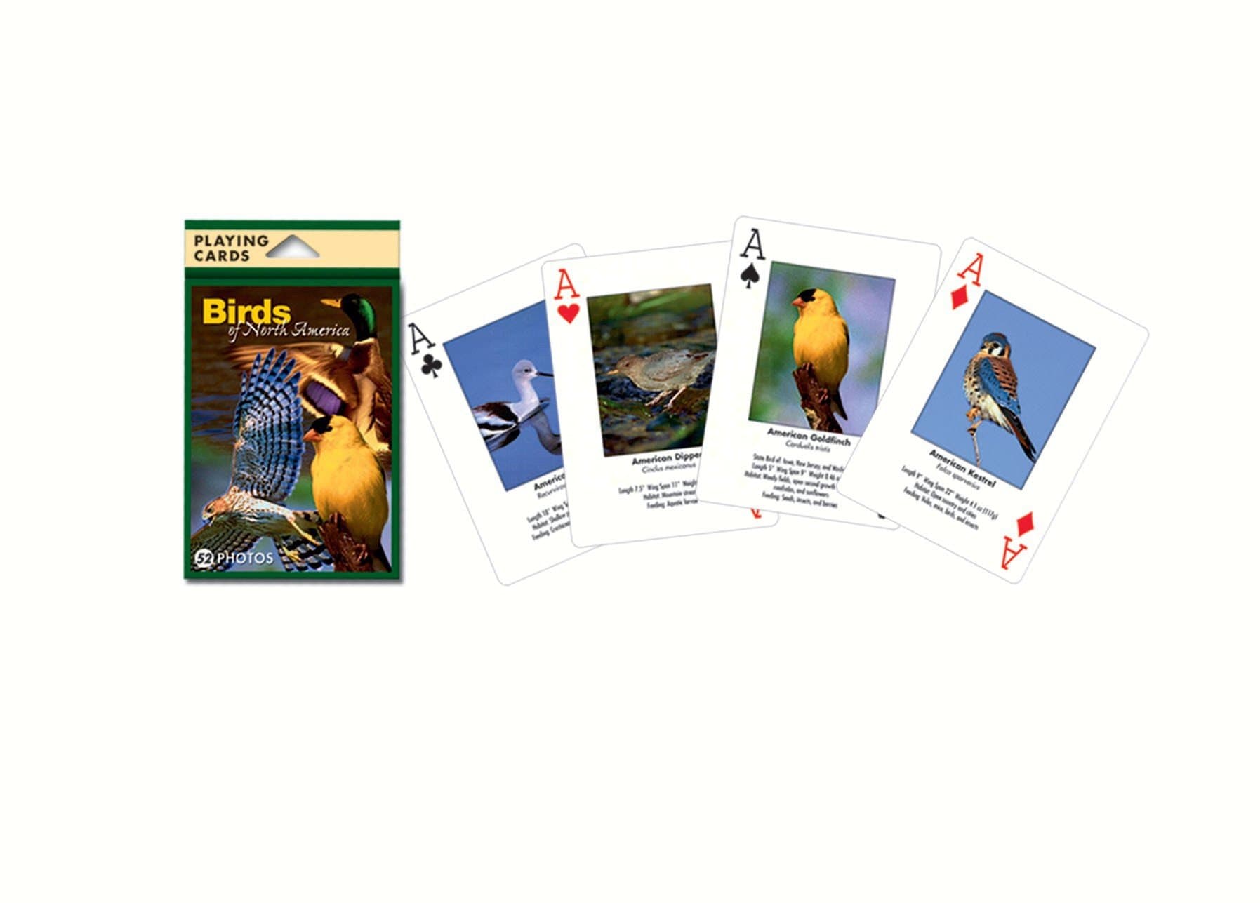 IMP144PLY Playing Cards Birds North American