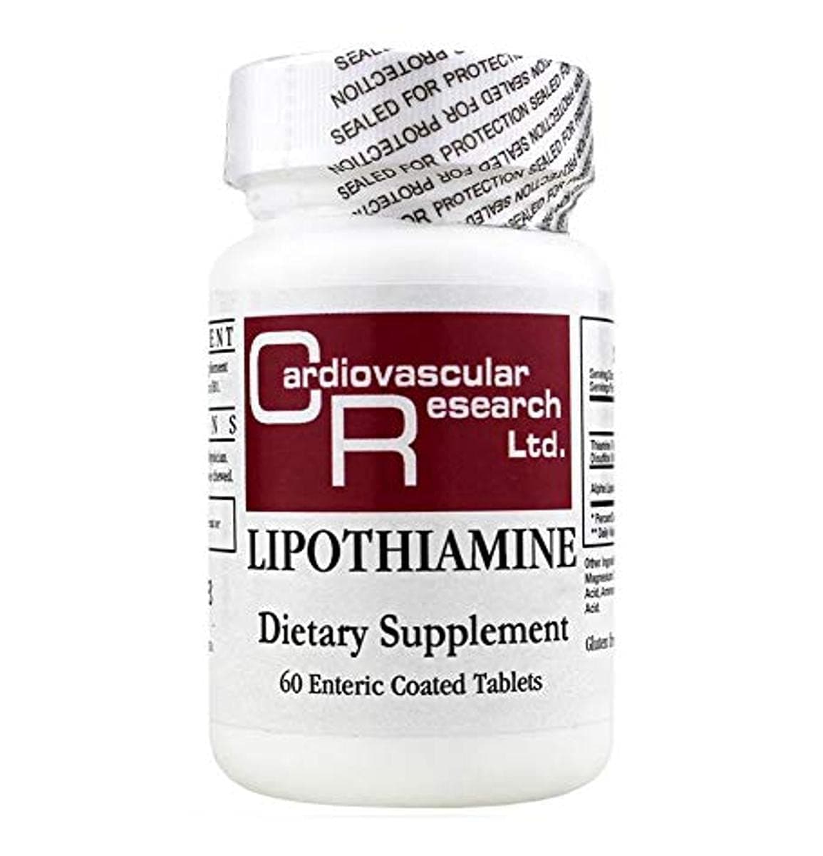 Cardiovascular Research Lipothiamine, White, 60 Count (THIAM2)