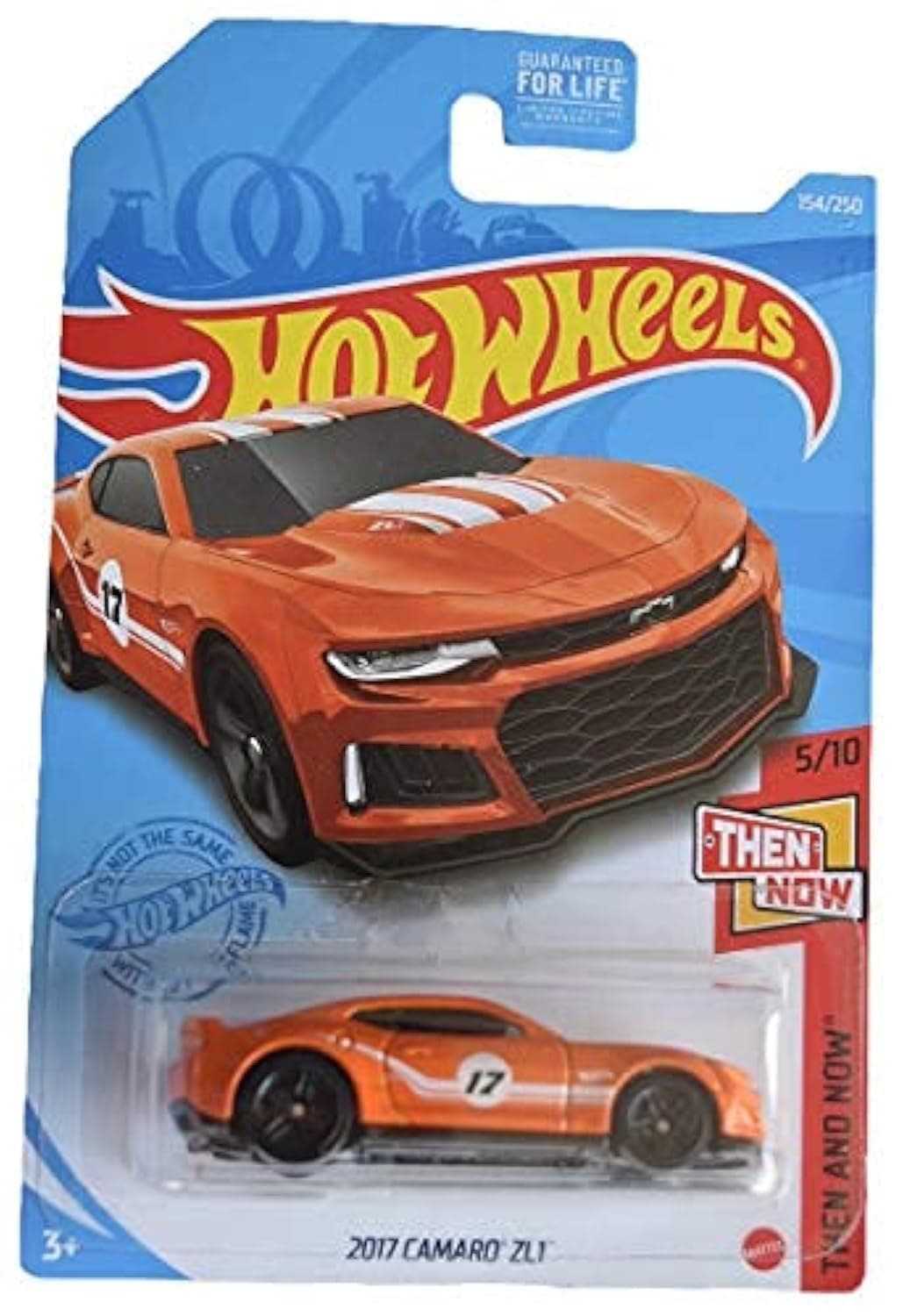 Hot Wheels 2017 Camaro ZL1, [Orange] 154/250 Then and Now 5/10