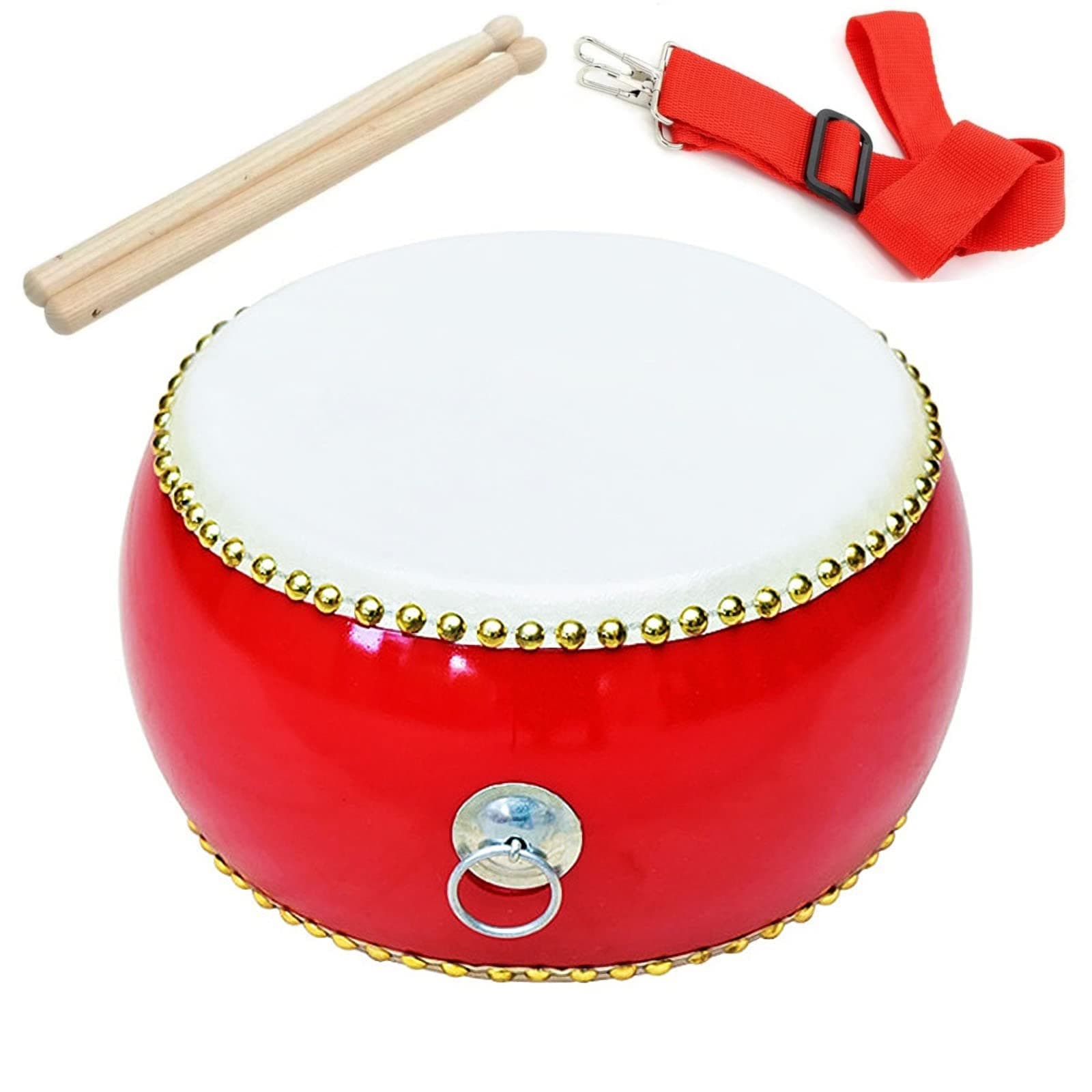 Drums Percussion Chinese Drum Hand Tambourine Taiko Bongos Musical Gifts Instruments For Kids Sensory Learning Set Little Boy Kids Toys