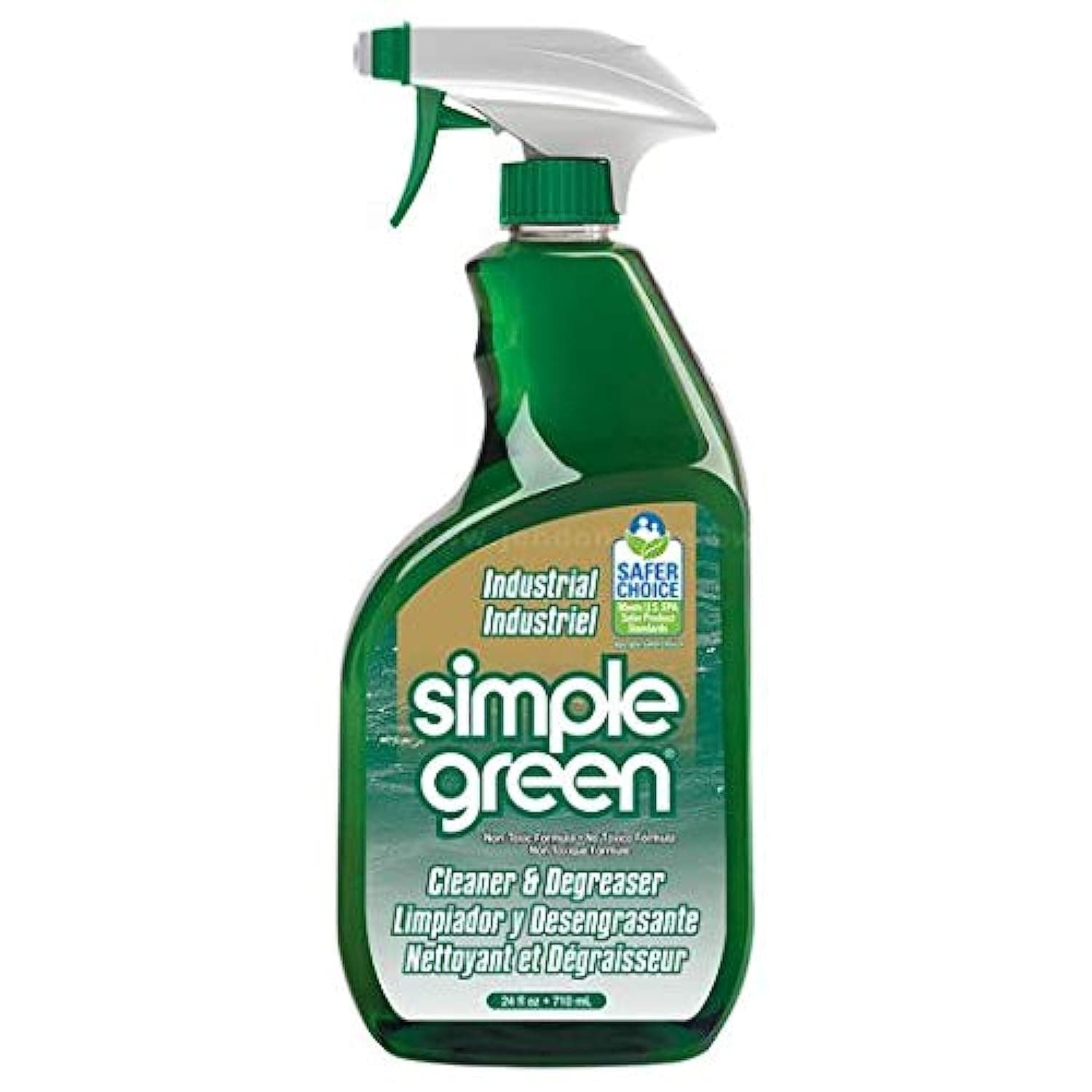 Industrial Cleaner and Degreaser, Removes Dirt, Grease, Oil And Stains From All Washable Surfaces. 24oz
