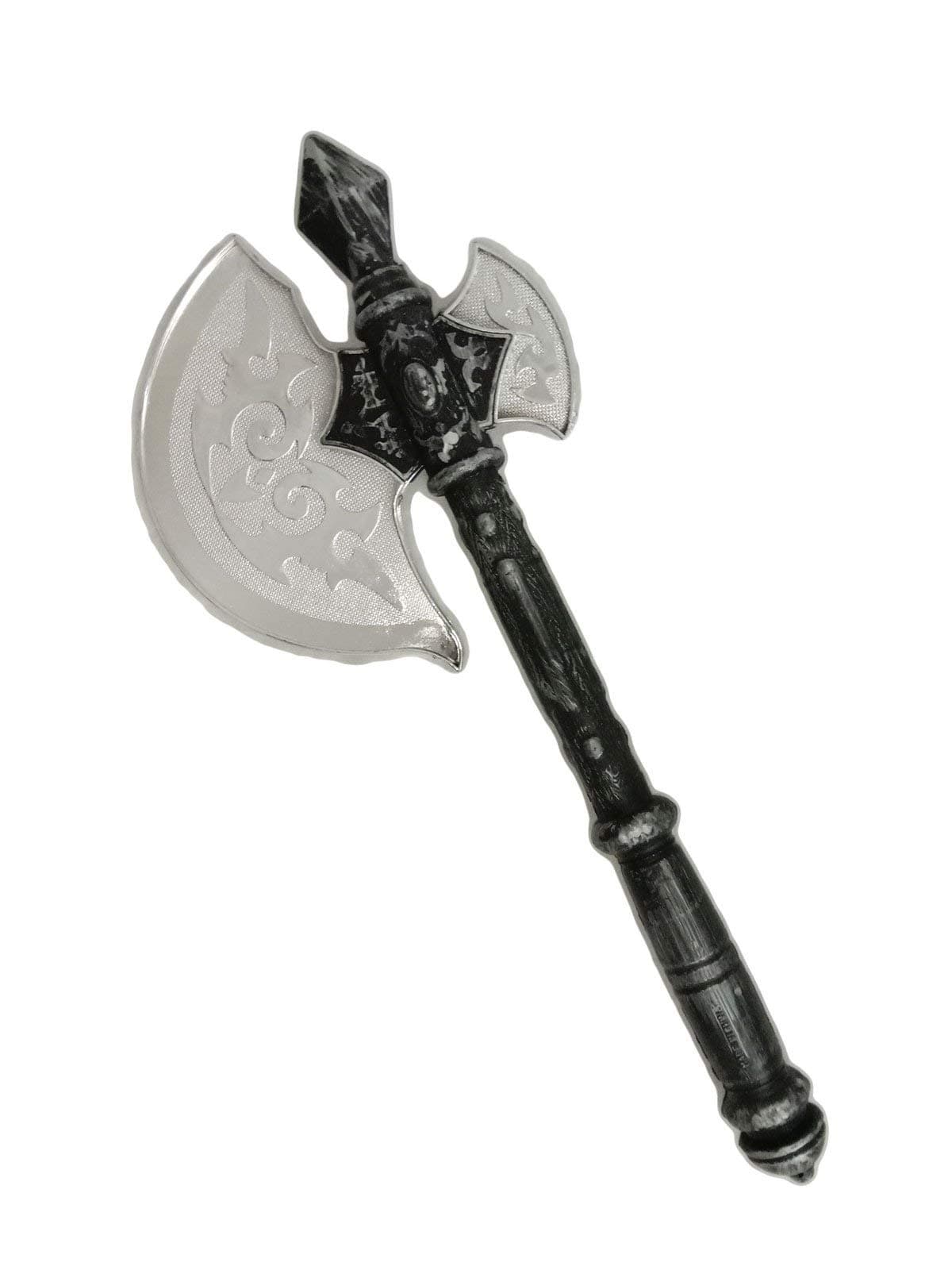 BookMyCostumeBookMyCostume Parashu Battle Axe Ganesha Pharsa Fancy Dress Costume Accessories for Kids Free Size Silver/Black