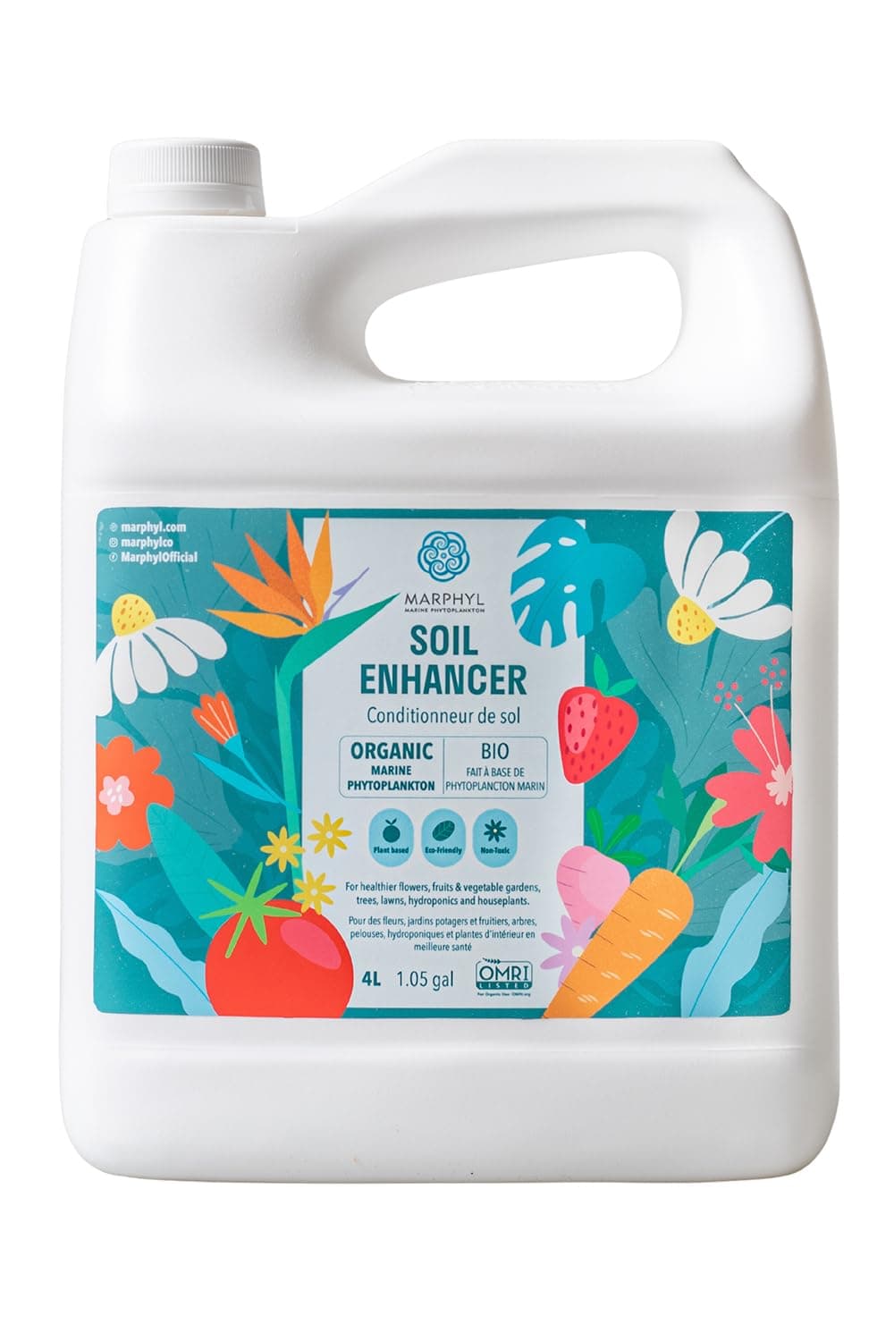 - MARPHYL All-Purpose Plant Food – Organic Nutrient-Rich Fertilizer & Soil Enhancer for Indoor & Outdoor Flowers, Vegetables, Succulents, Bamboo & Hydroponics