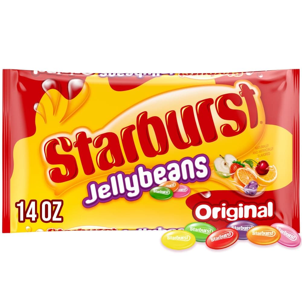 STARBURST Original Jelly Beans Chewy Candy, 14 oz Bag
