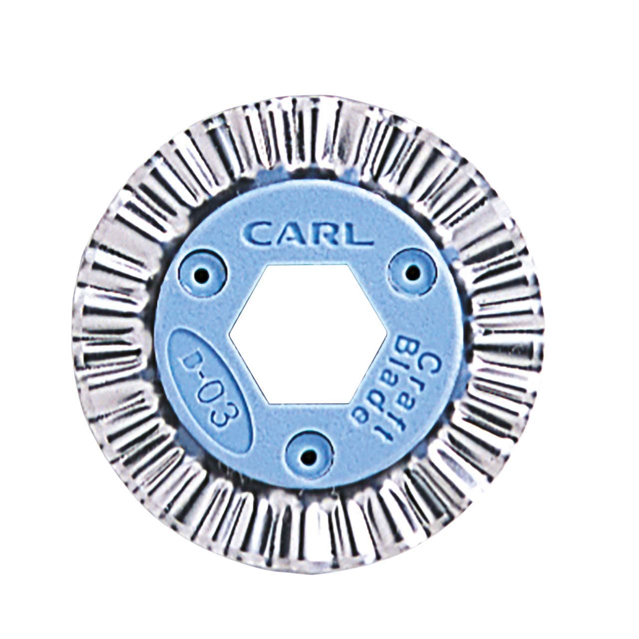 Carl B-03 Deckle Blade, Blue