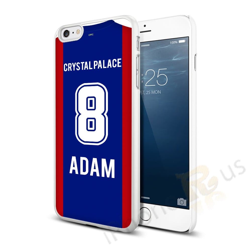 Premier League Personalised Customised 2016 Away Football Shirt Kit Any Name And Number Snap-on Hard Back Case Cover for Apple iPhone, Samsung, Sony Xperia, HTC, Microsoft, Motorola By iPhone R Us® (iPhone 6 6s, Crystal Palace)