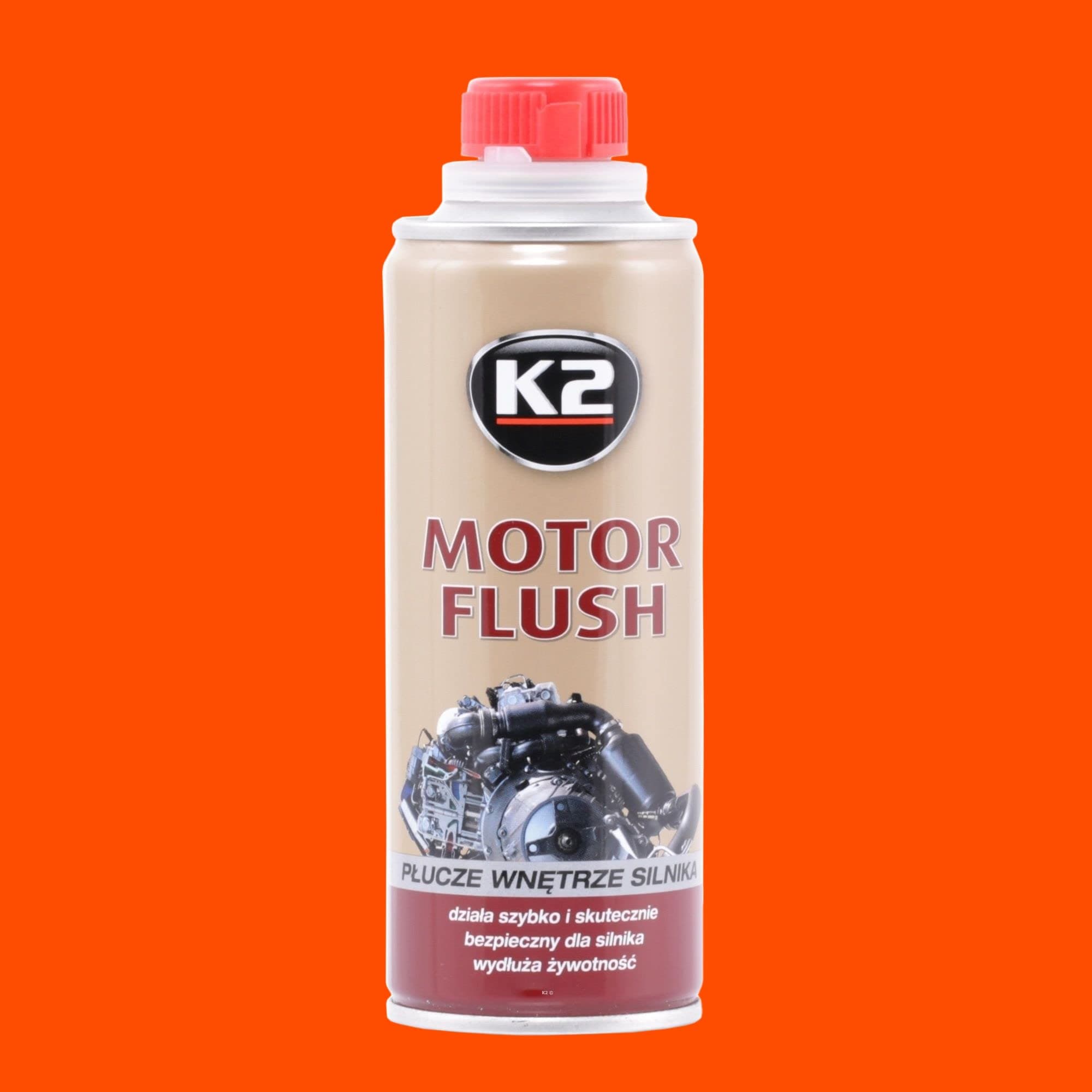K2 Motor Flush Engine Cleaner, cleans the, Engine, Engine Flush engine, 250 ml
