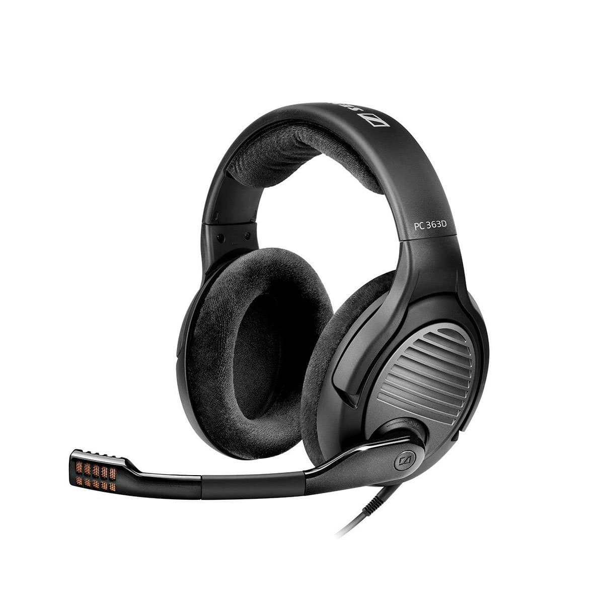 Sennheiser PC 363D Over Ear Gaming Headset - Black