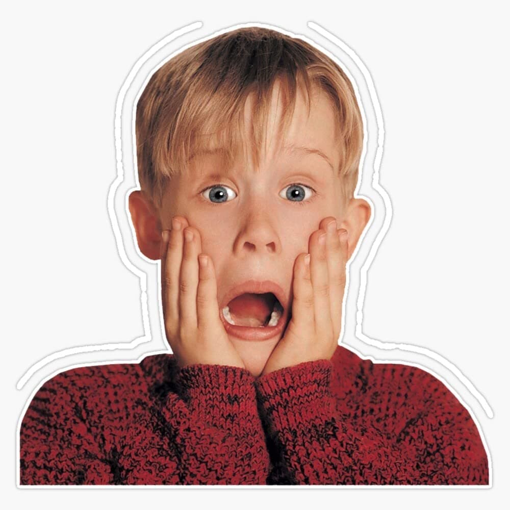 Kevin Mccalister Home Alone Movie Sticker Bumper Sticker Vinyl Decal 5"