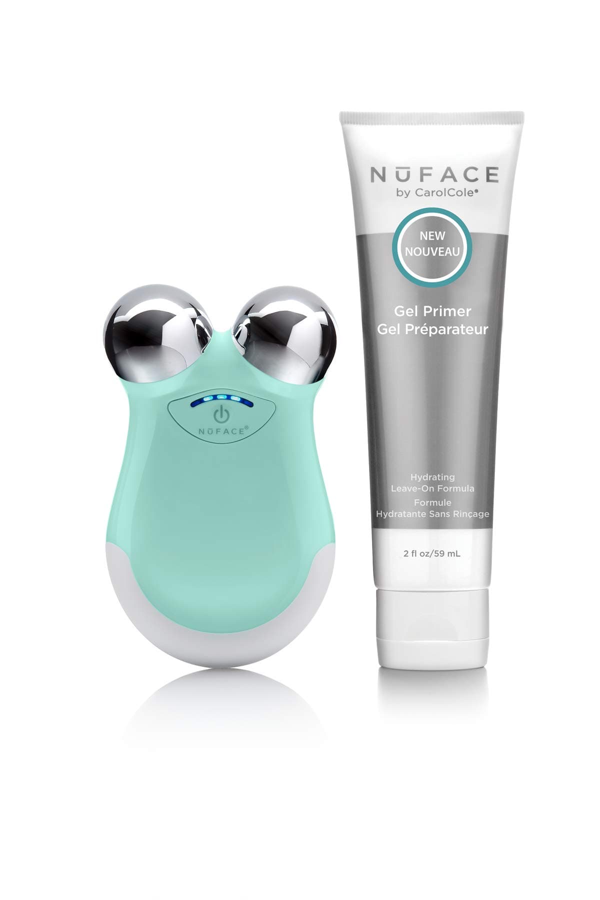 NuFACE Refreshed Mini Facial Toning Device, Caribbean Sea
