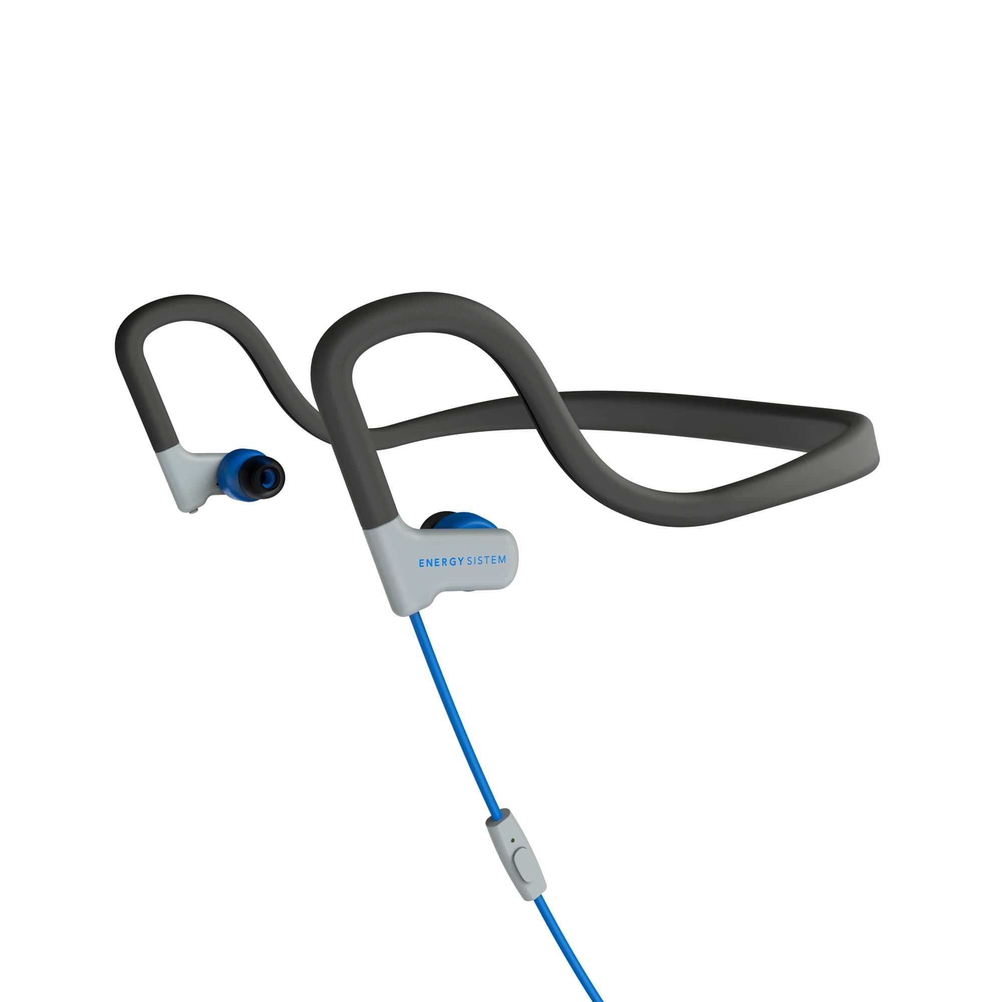 Energy Sistem Earphones Sport 2 Blue (neckband, sweat- and splashproof, playback control, microphone and audio cable)