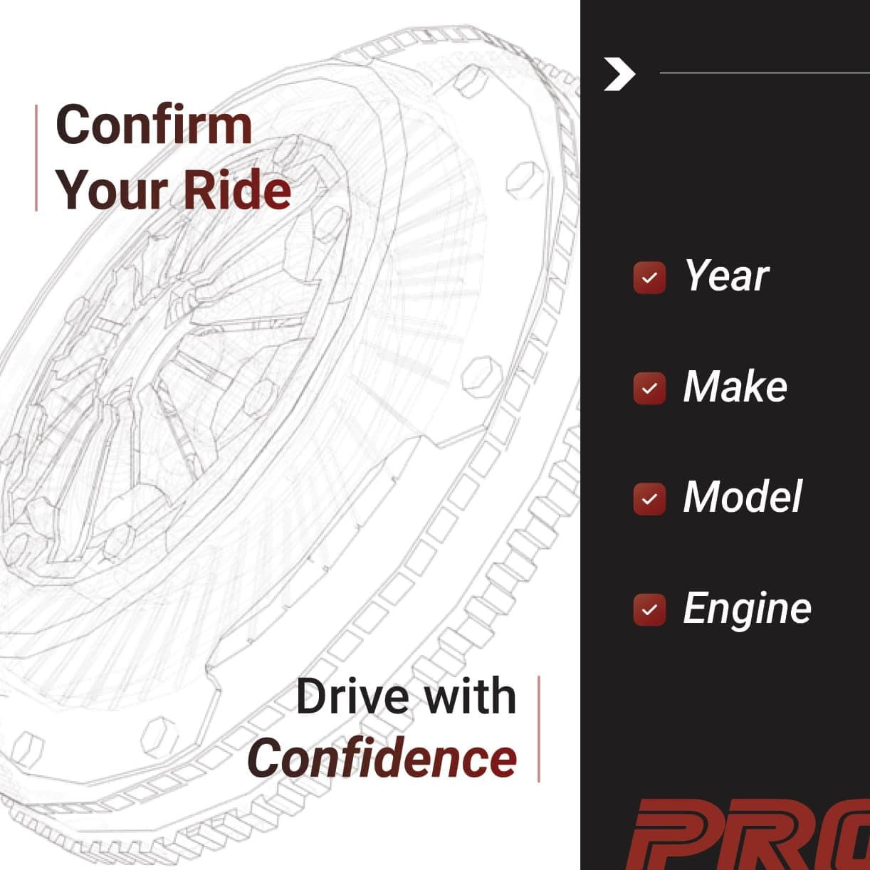 ClutchMaxPRO Performance Stage 3 Clutch Kit Compatible with BMW 323 325 323is 323i 325 325e 325es 325i 325is 525i 524td 528e 2.4L 2.5L 2.7L E28 E30 E34 E36 M20 M50 (CP03011HDD-ST3)