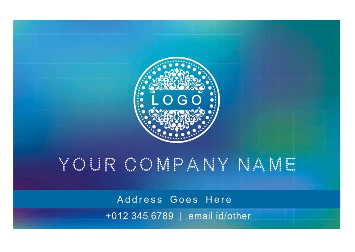 Design Your Own Personalised Business Cards Custom Professional Classic Design Visiting Card- Front-110 LBS -Thick paper
