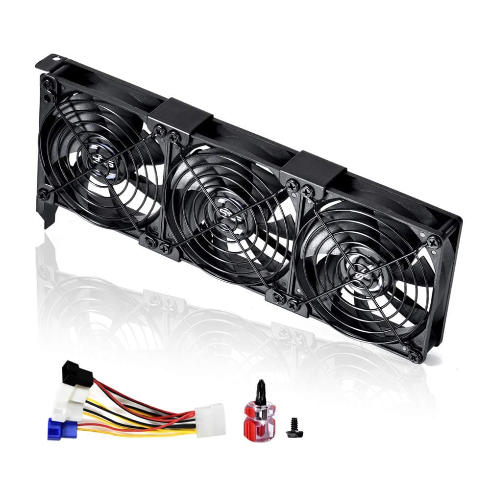 3x90mm 92mm Graphic Card Fans, Graphics Card Cooler, Video Card VGA Cooler, PCI Slot Fan GPU Cooler