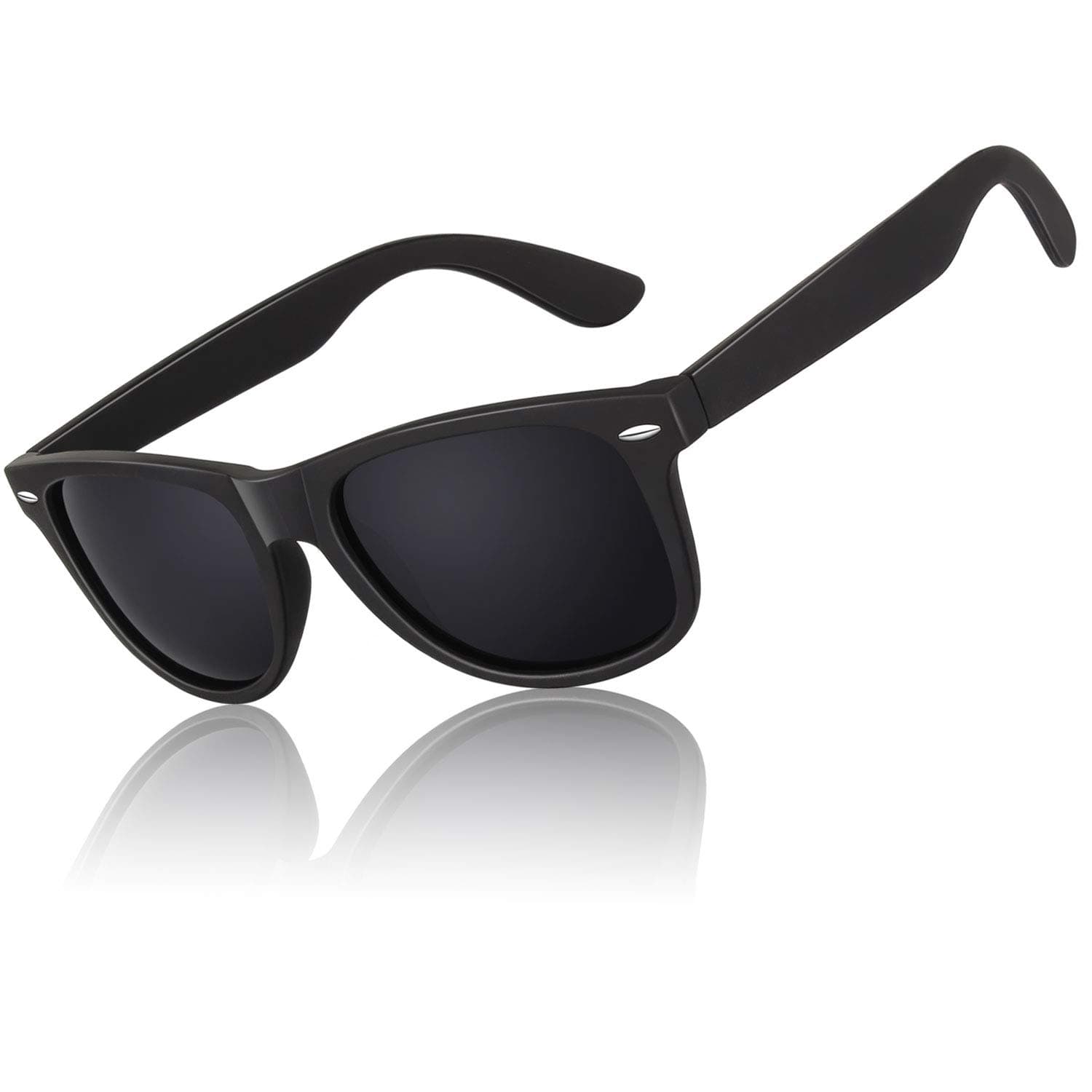 Polarized Sunglasses for Men Womens Driving Sun glasses Shades 80's Retro Style Design Square