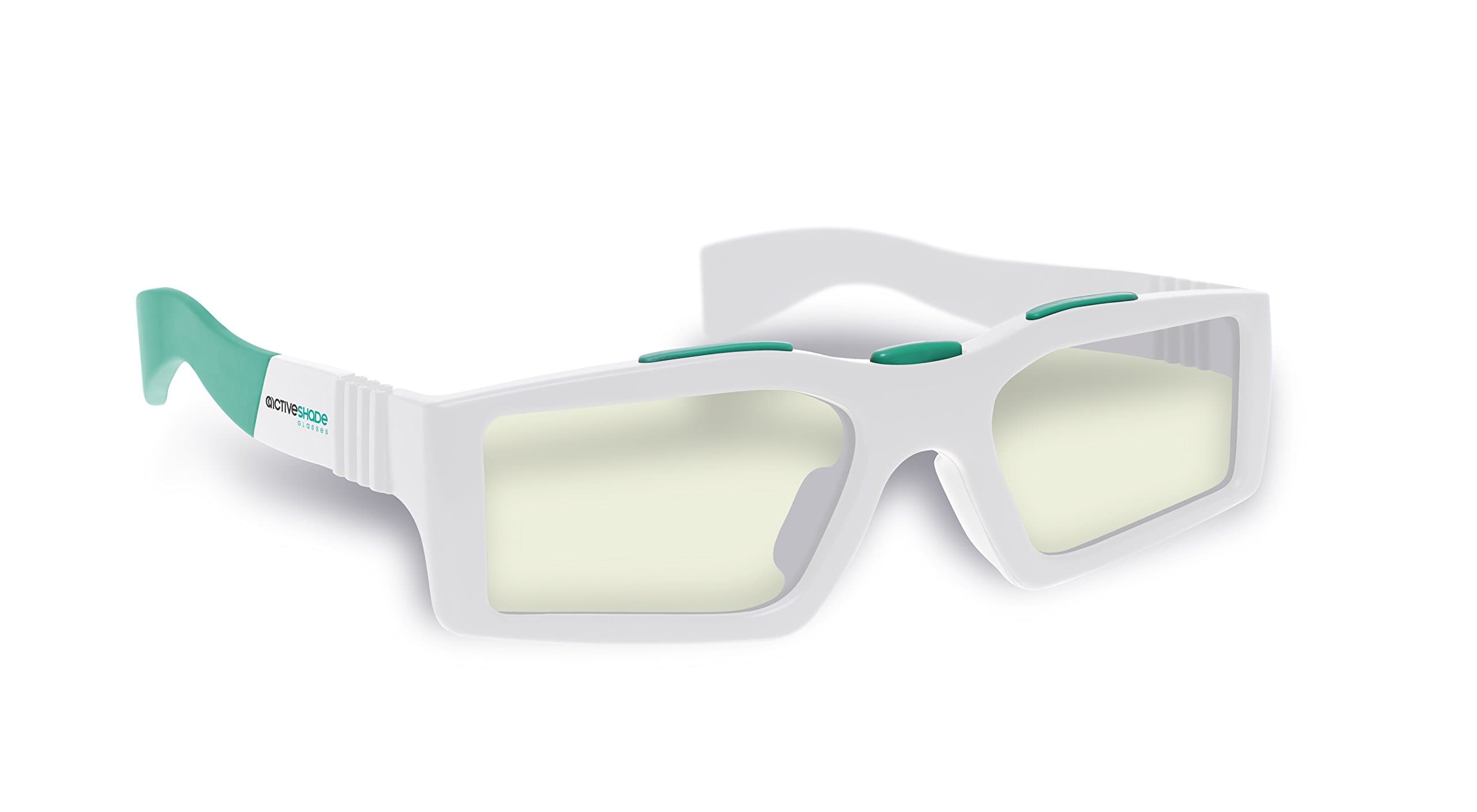 ActiveShade Glasses Electronic Eye Training and Vision Enhancement for Middle Age Presbyopia Age Related Blurring When Reading