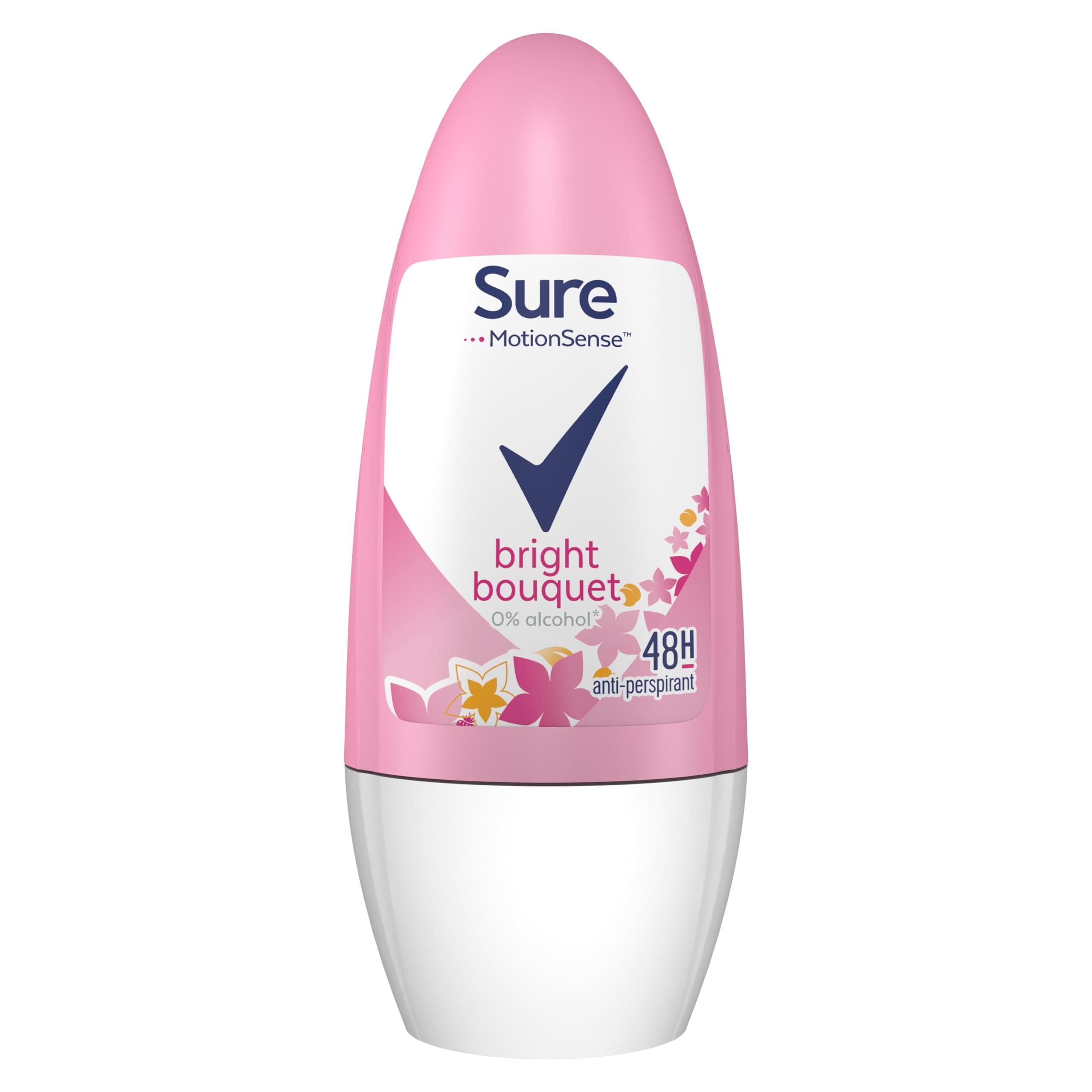 Sure Bright Bouquet Anti-Perspirant Roll On for 48-hour sweat and odour protection deodorant for women 50 ml