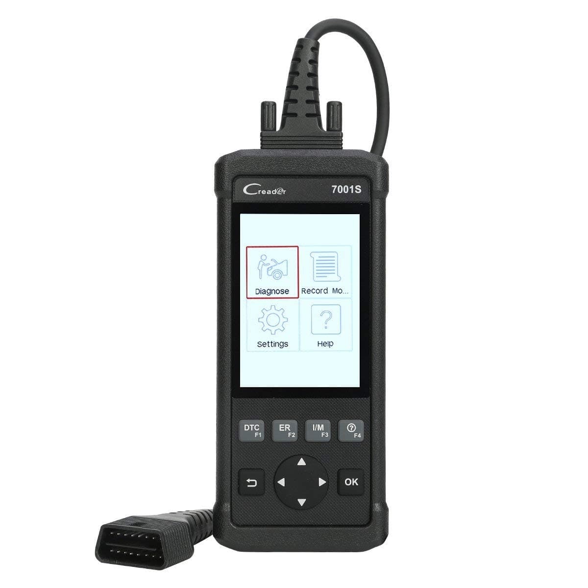 LAUNCH 7001S OBD2 Scanner Automotive Code Reader ABS SRS Diagnostic Scan Tool with Oil Rest and EPB Service