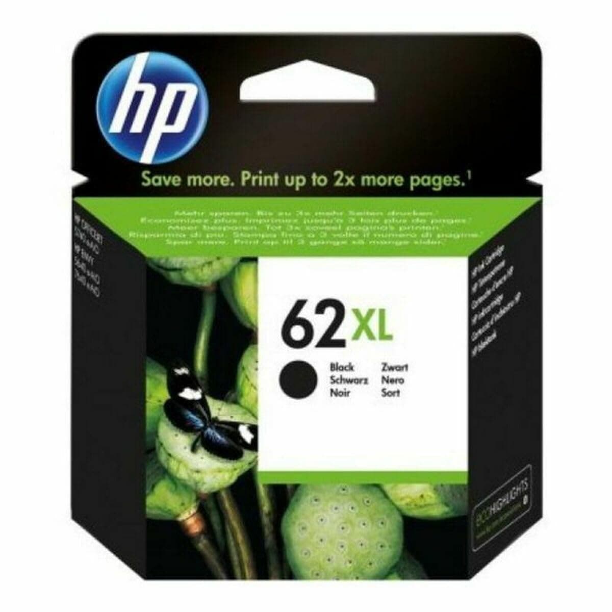 HP 62XL High Yield Black Original Ink Cartridge