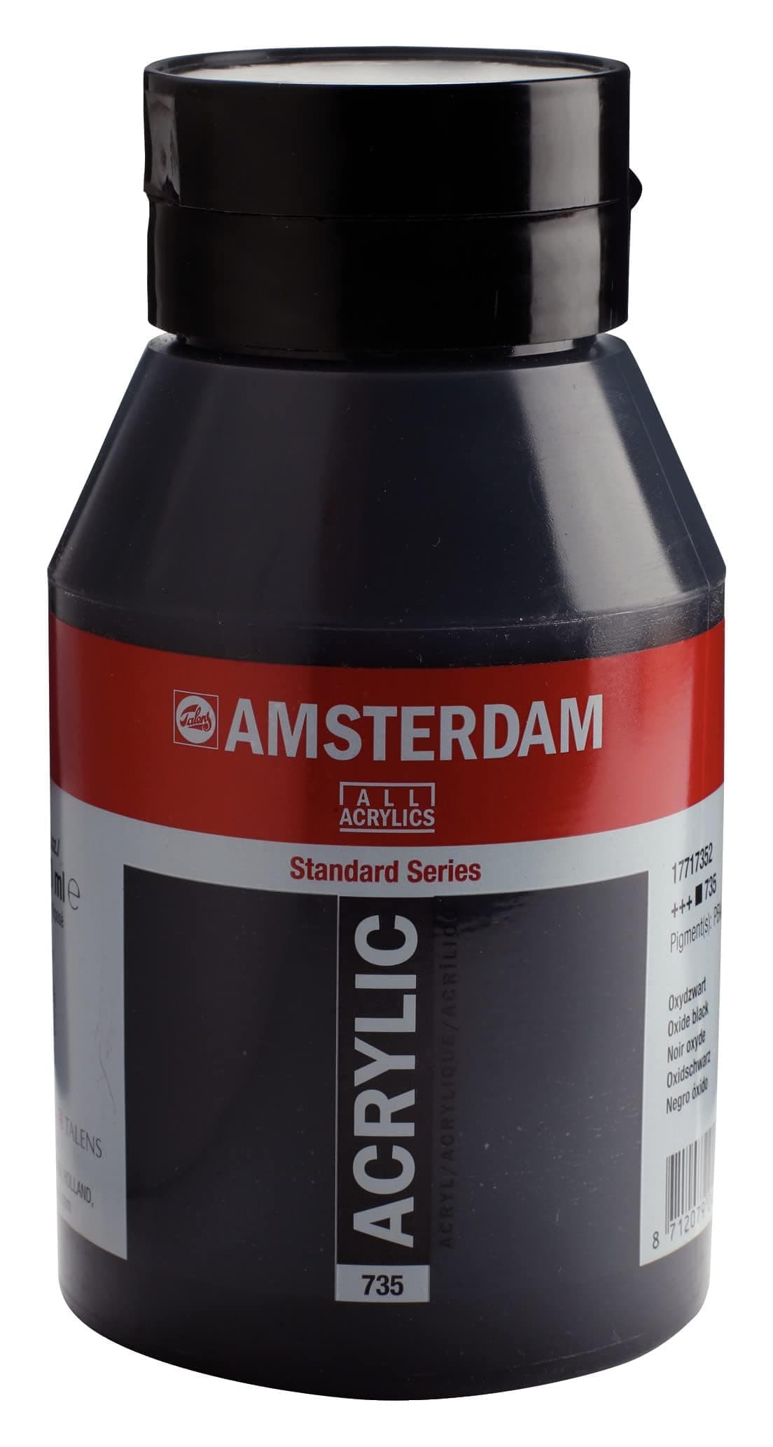 Amsterdam AAC STD 1000ML JAR OXIDE BLACK