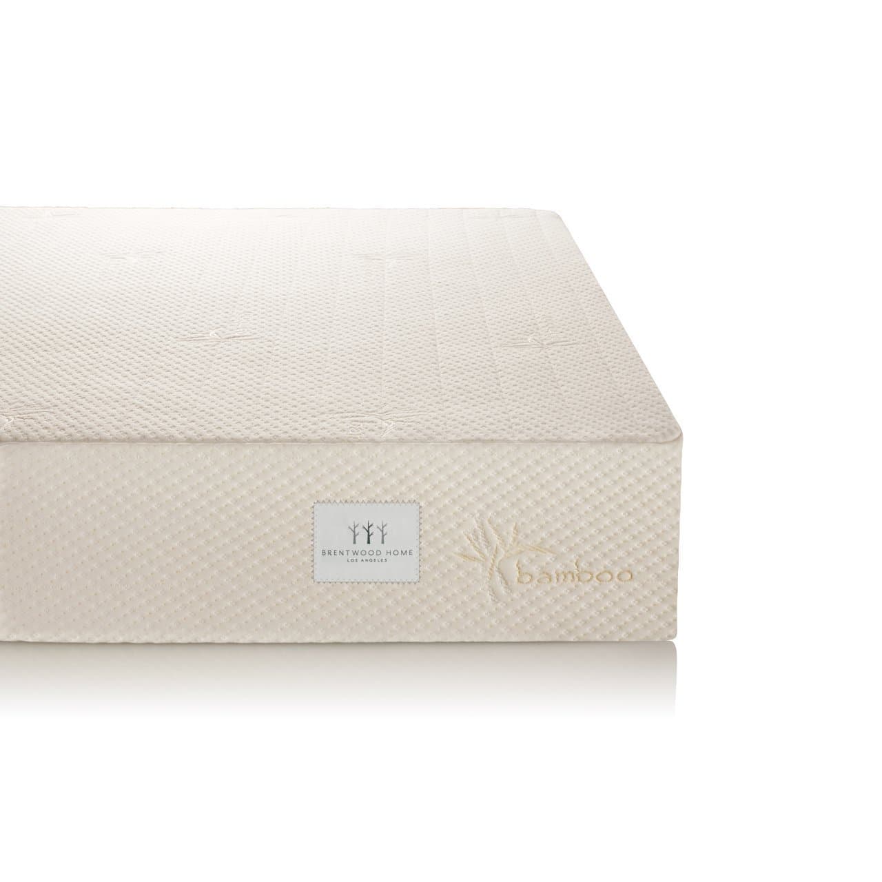 Brentwood Home 7-Inch Gel HD Memory Foam Mattress, Natural Wool Sleep Surface and Bamboo Cover, Full