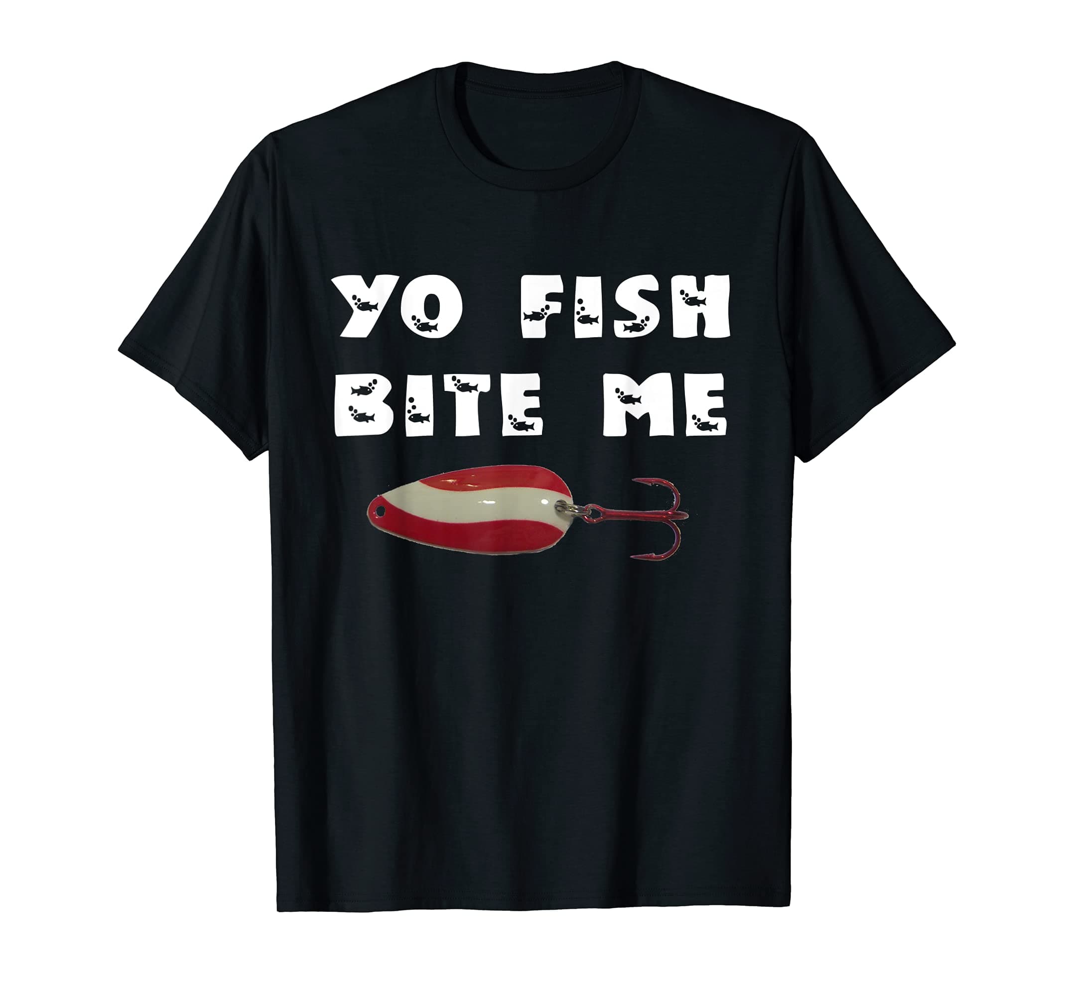 Dakota Grappler T-ShirtsYo Fish Bite Me Fishing T-Shirt 3