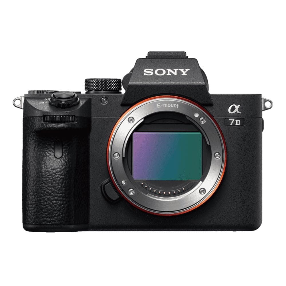 Sony Alpha A7 Iii Full Frame Mirrorless Camera 35Mm Full-Frame Cmos Sensor With Back-Illuminated Design, Ilce7M3 - Black, Body Only