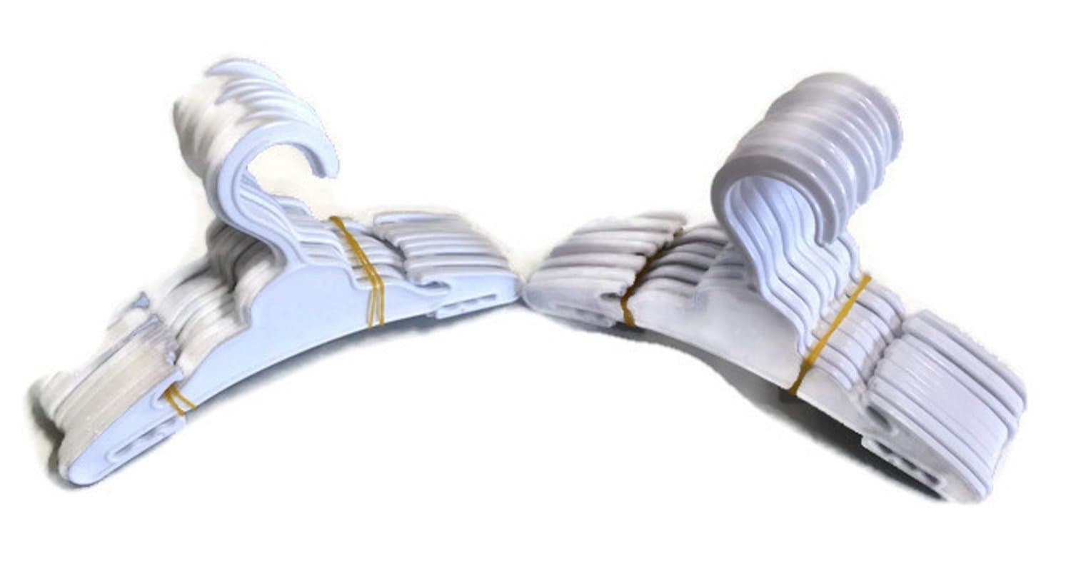 Dori's Doll Boutique Dog Apparel Hangers Set of 24 Measures 7 1/4 Inch Wide Will Fit Over a 1 Inch Rod Great for Small Dog Clothes