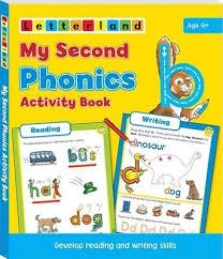 My Second Phonics Activity Book: Develop Reading and Writing Skills: 1 Paperback – 1 Jun. 2014