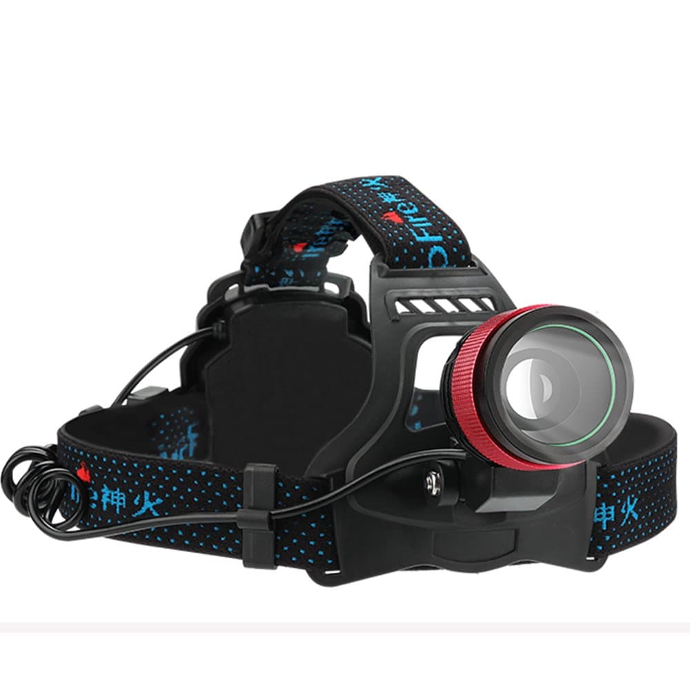 LED SupFire HL01 Bright Rechargeable Headlamp 800 Lumens Zoomable Focus for Hiking Camping Riding Fishing Hunting.