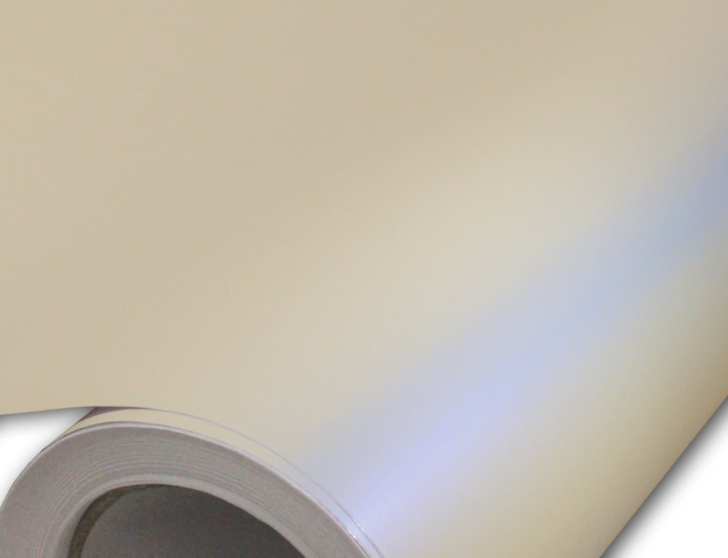 Hachi Auto Matte Pearl Ivory White Pearlescent Blue Vinyl Car Wrap 36-by-60-inch